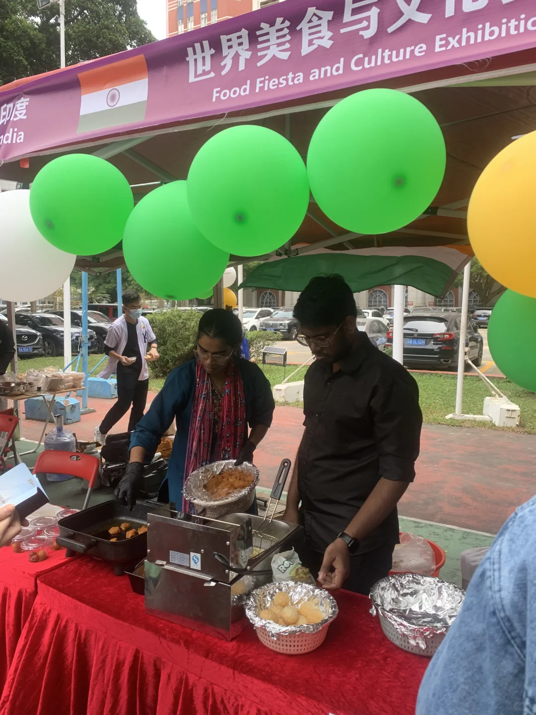 开始了开始了南医大国际文化交流节！！