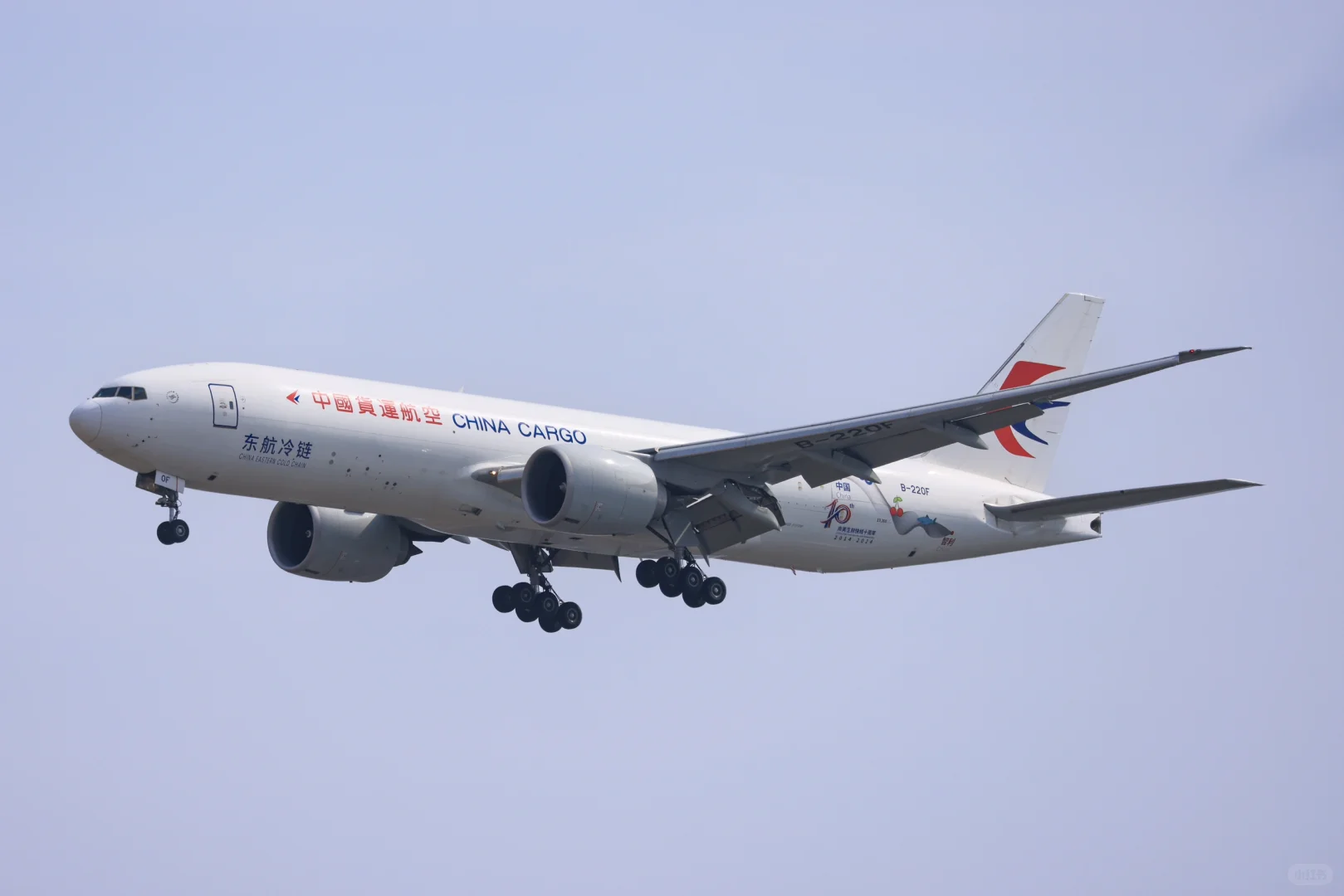 中国货运航空“车厘子”波音B77L