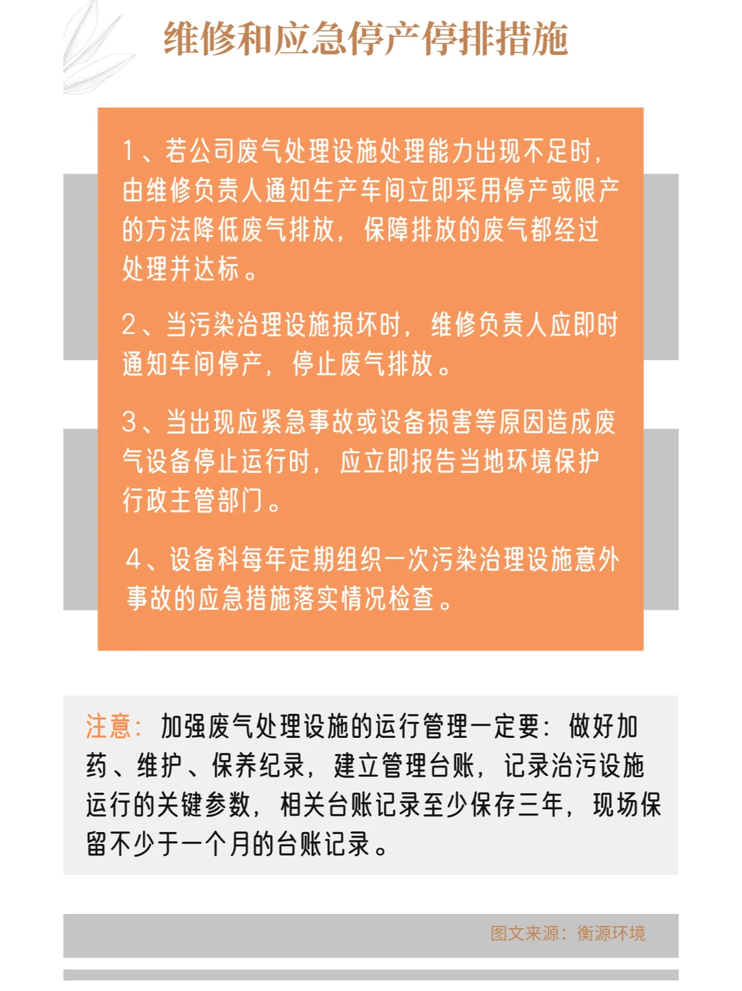 有机废气处理操作规程