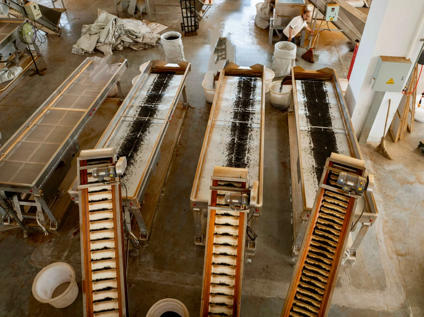 大型红茶精制加工厂