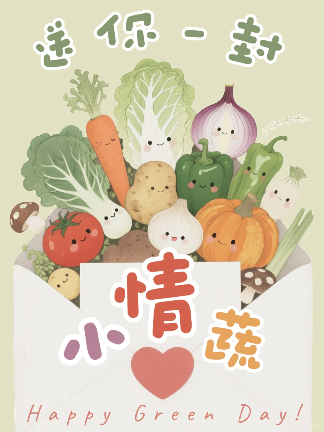 ? 绿色情?人节｜送TA一份小情蔬 ?