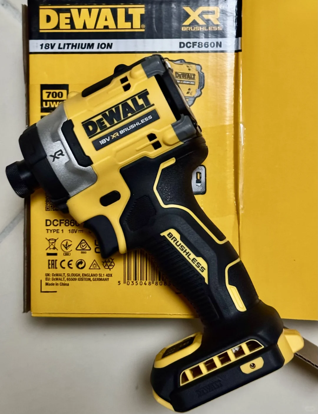 一冲动买了个dewalt 860