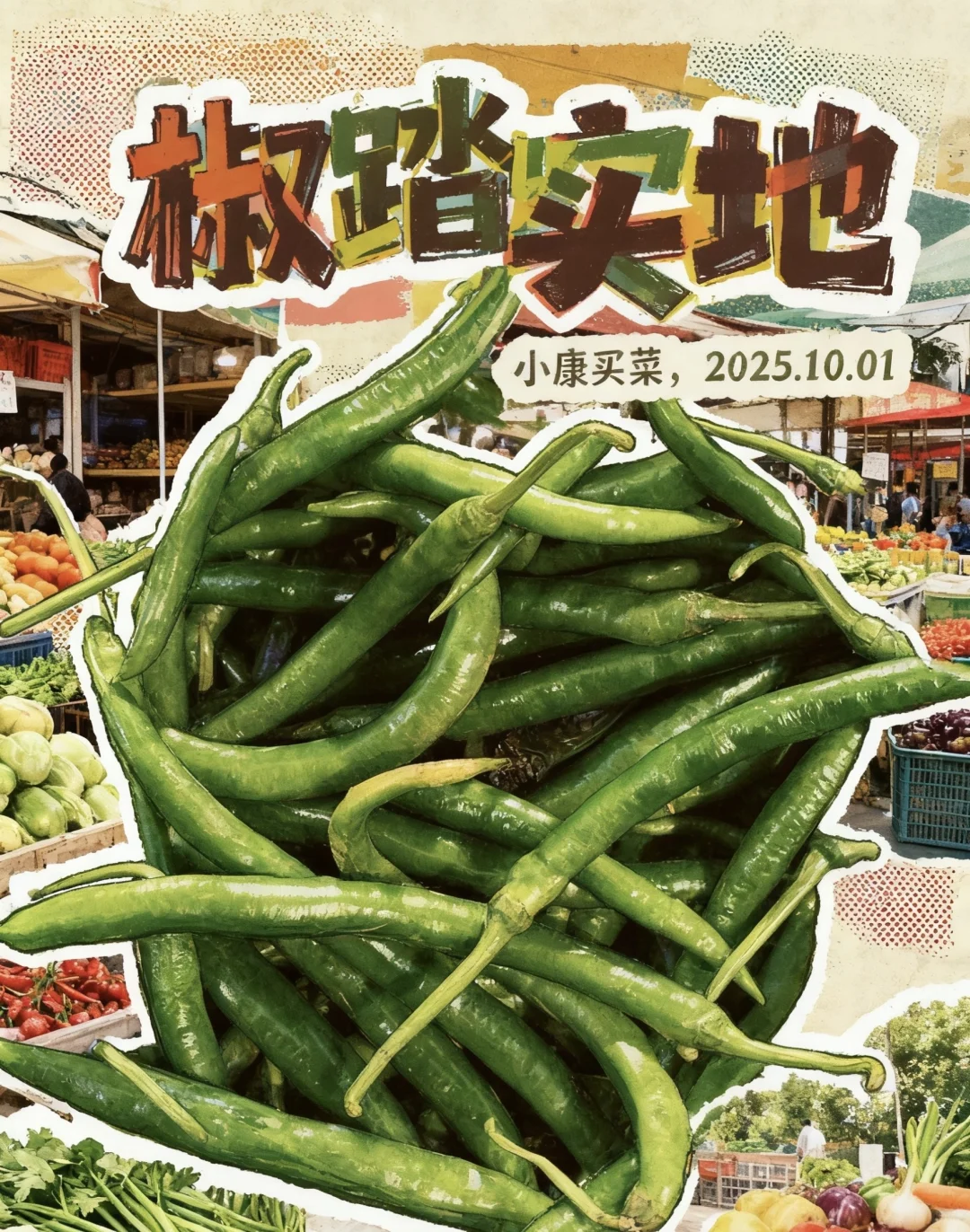 菜市场 ｜有在为生活好好选菜吗？