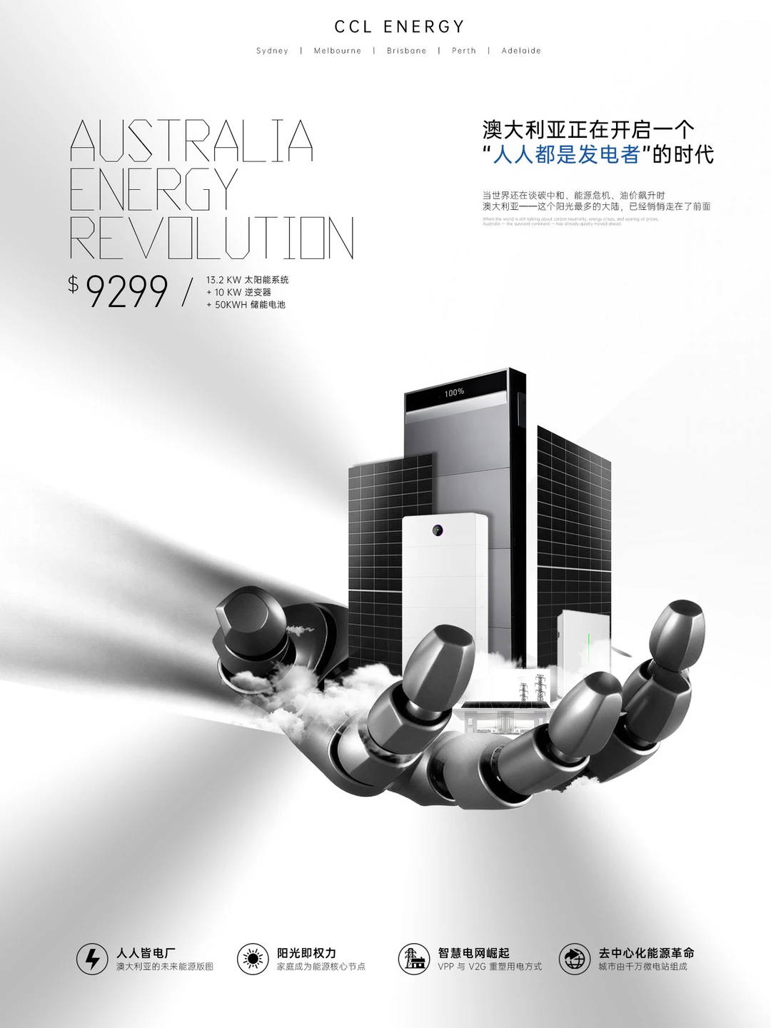 ??澳洲能源革命，人人都是发电者的时代！