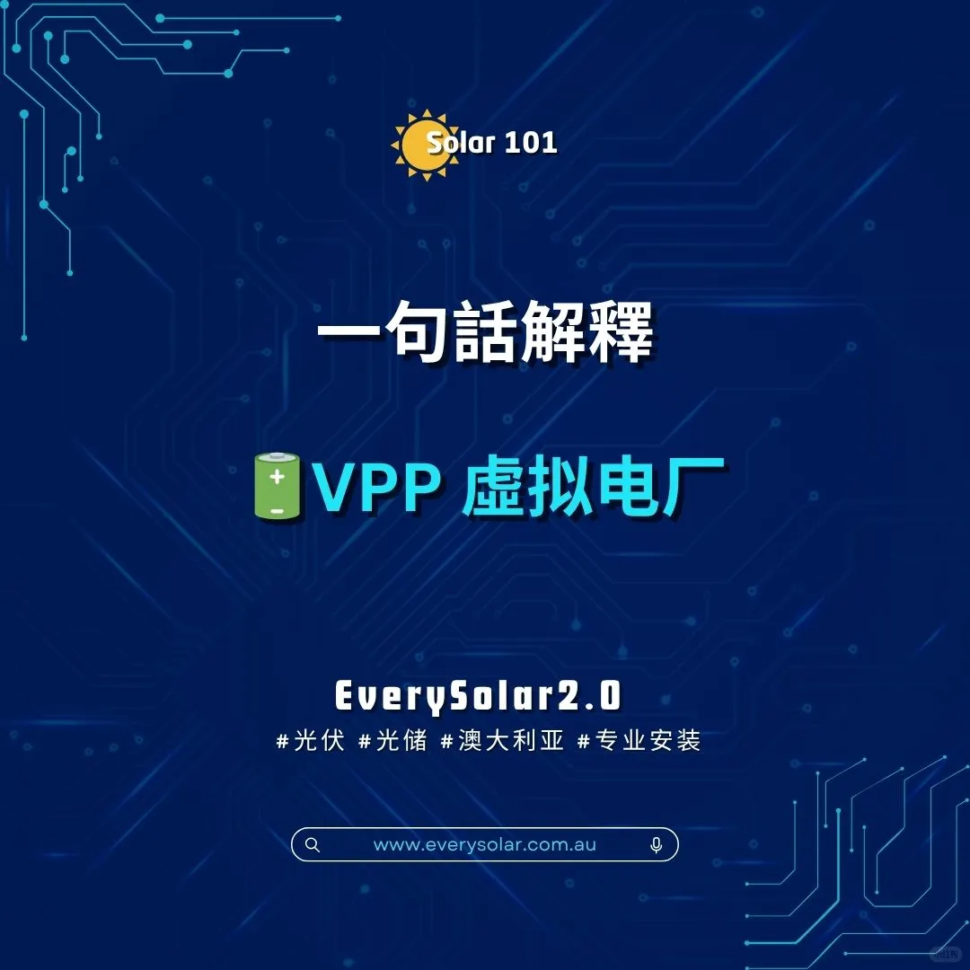 ?一句話解釋 VPP 虚拟电厂?