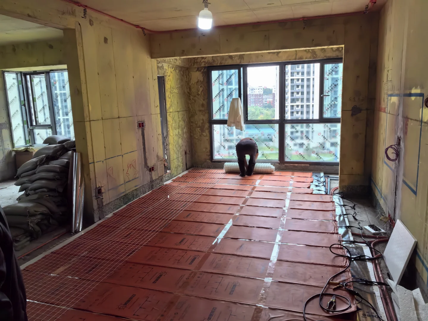 湖南长沙石墨烯地暖安装