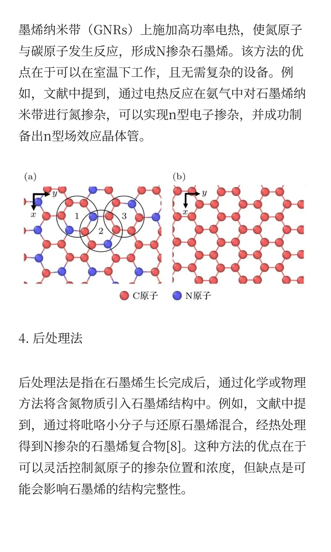 一文讲清“N掺杂石墨烯”！