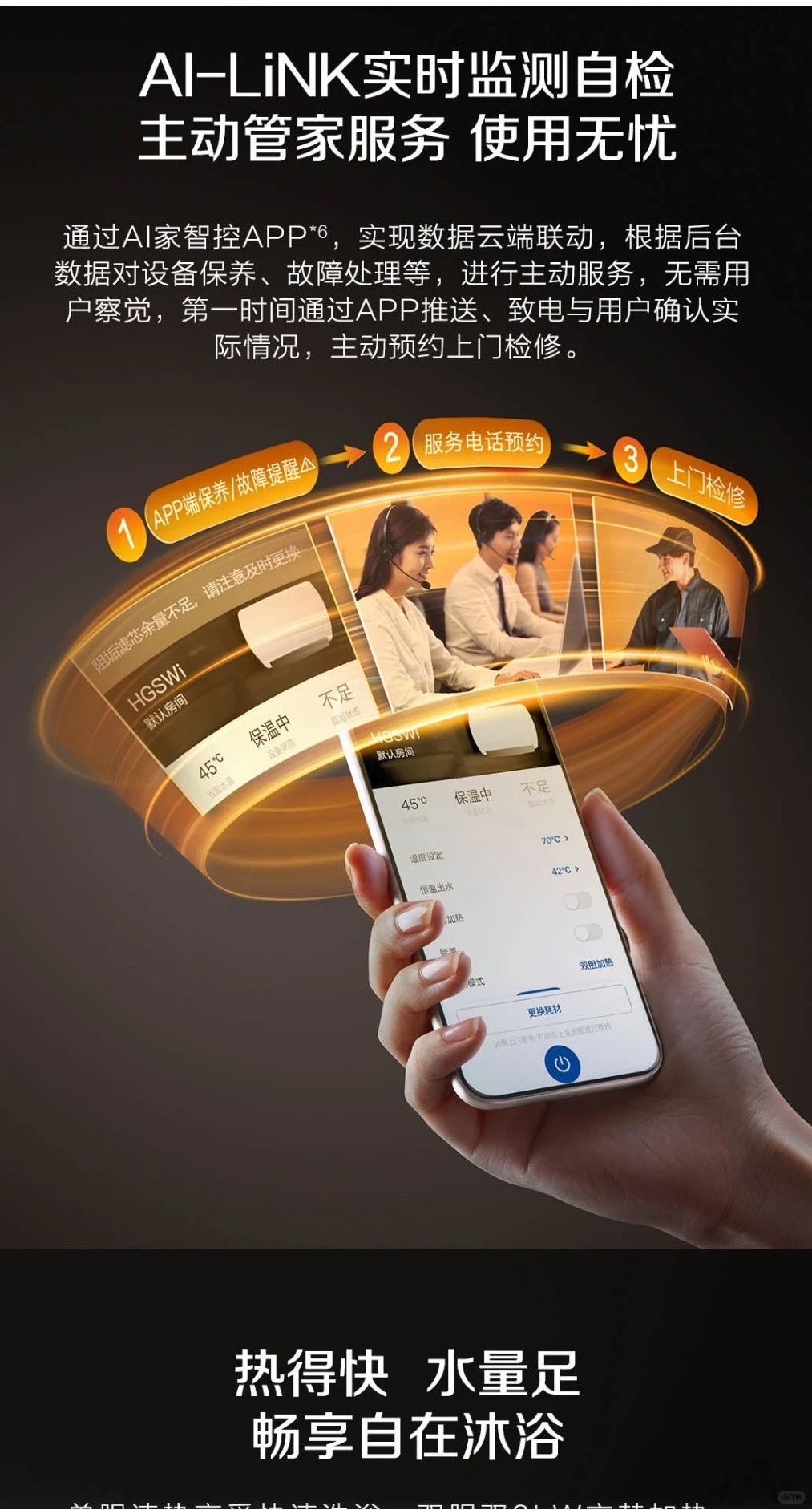 电热水器告别手动调温尴尬?