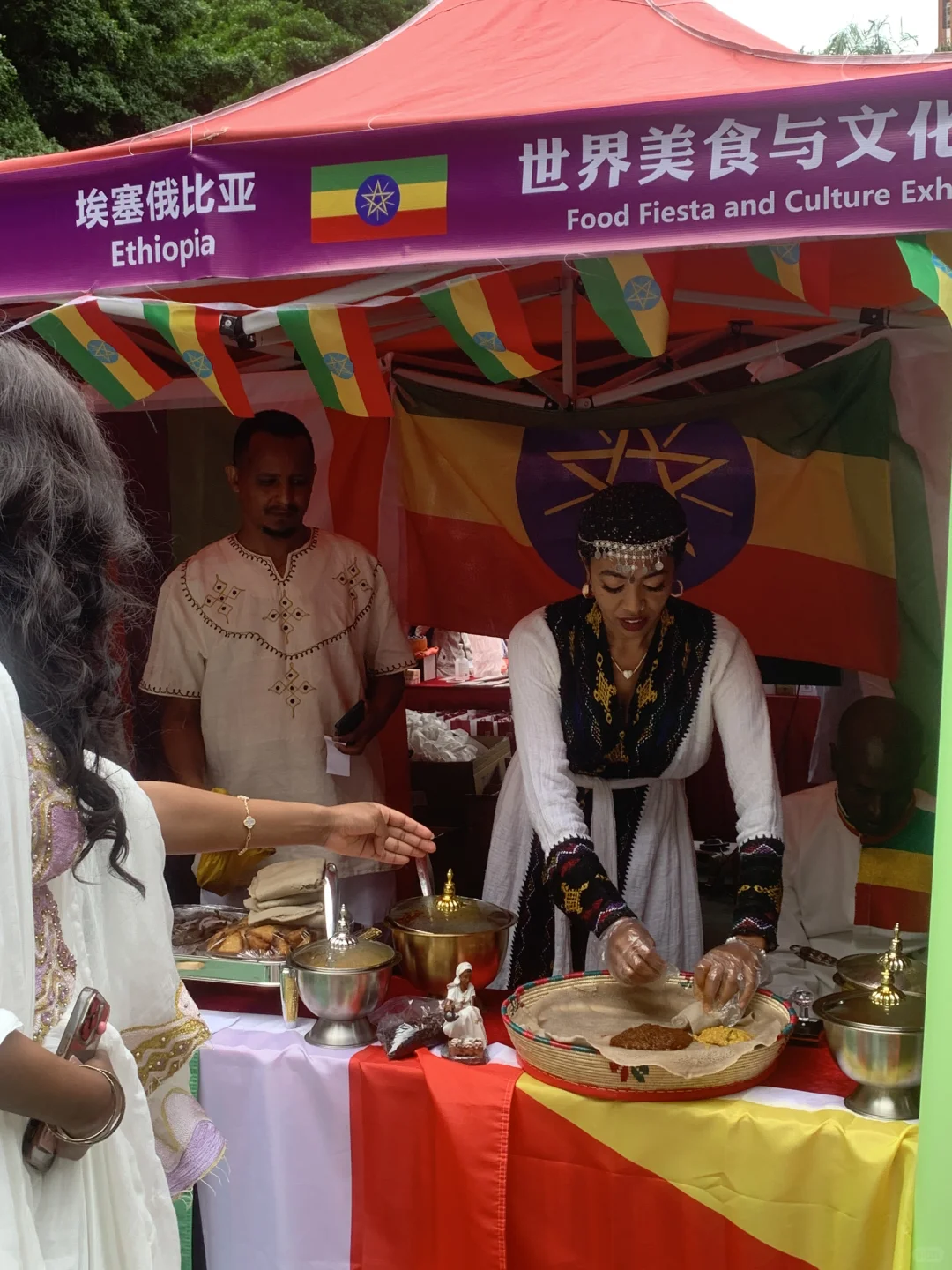 开始了开始了南医大国际文化交流节！！