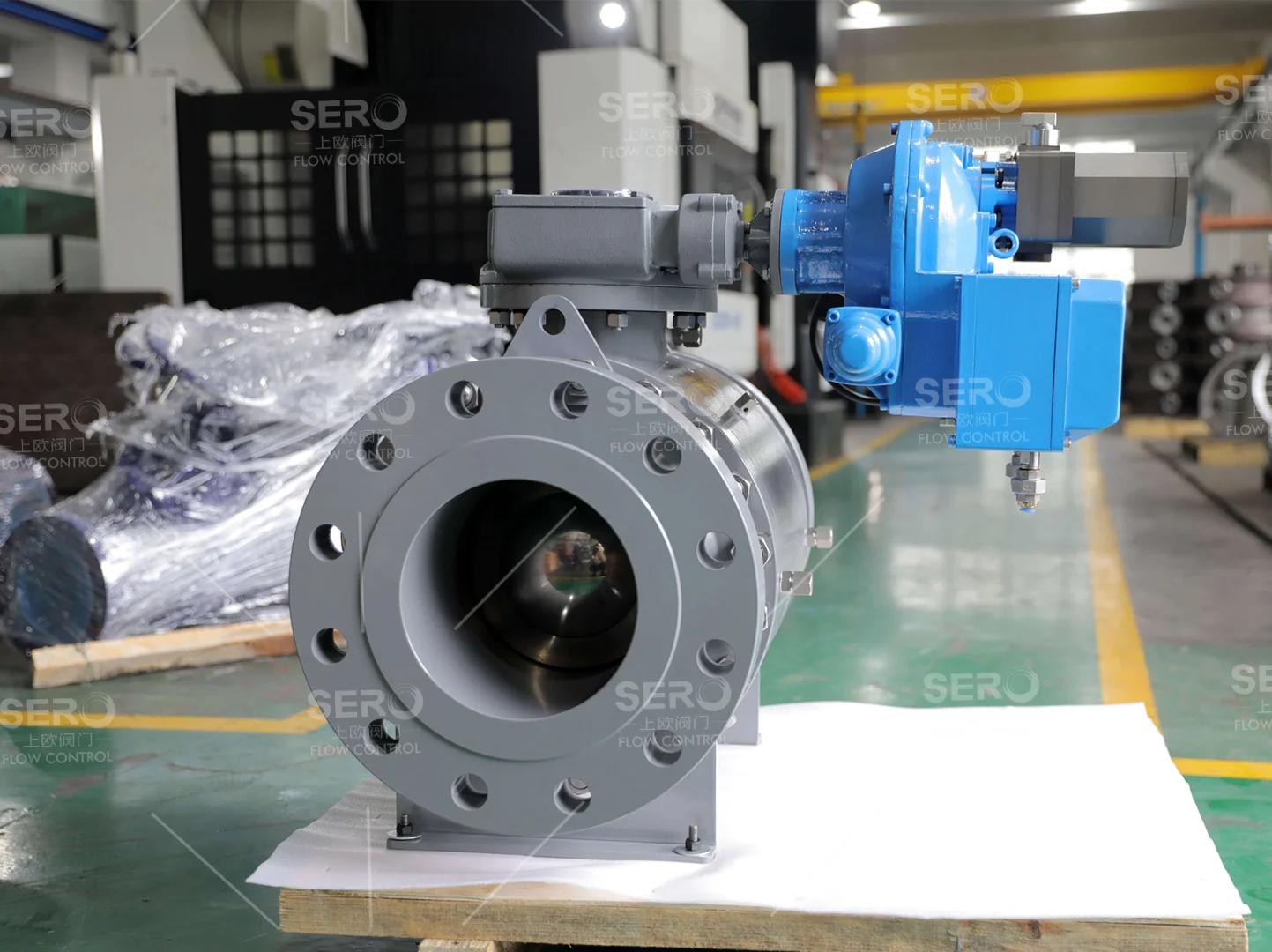 气液联动锻钢法兰防爆球阀