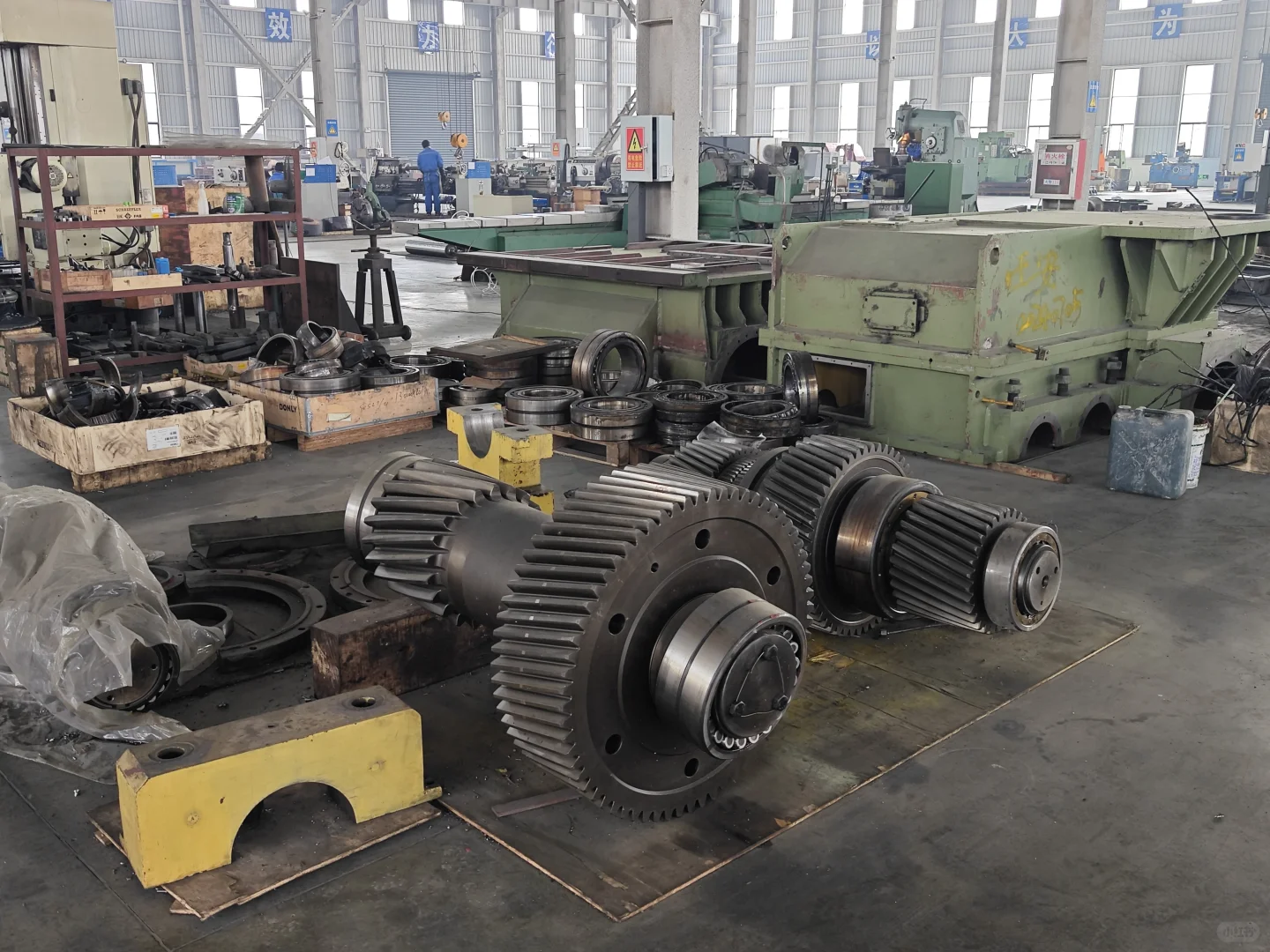 厂二代车间日常巡视中