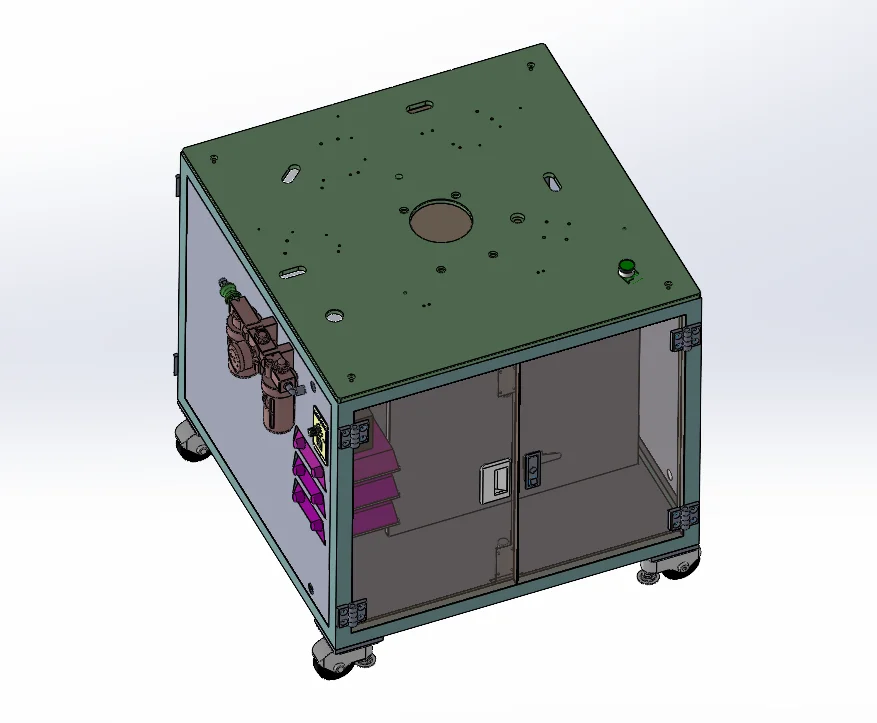 转盘式自动组装检测设备设计