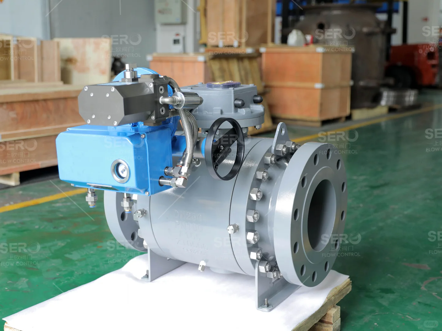 气液联动锻钢法兰防爆球阀