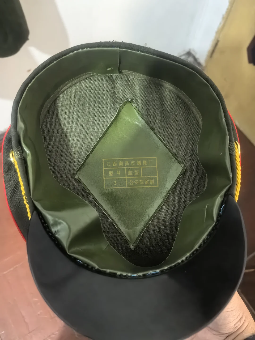 老物件修复（92式大檐帽）