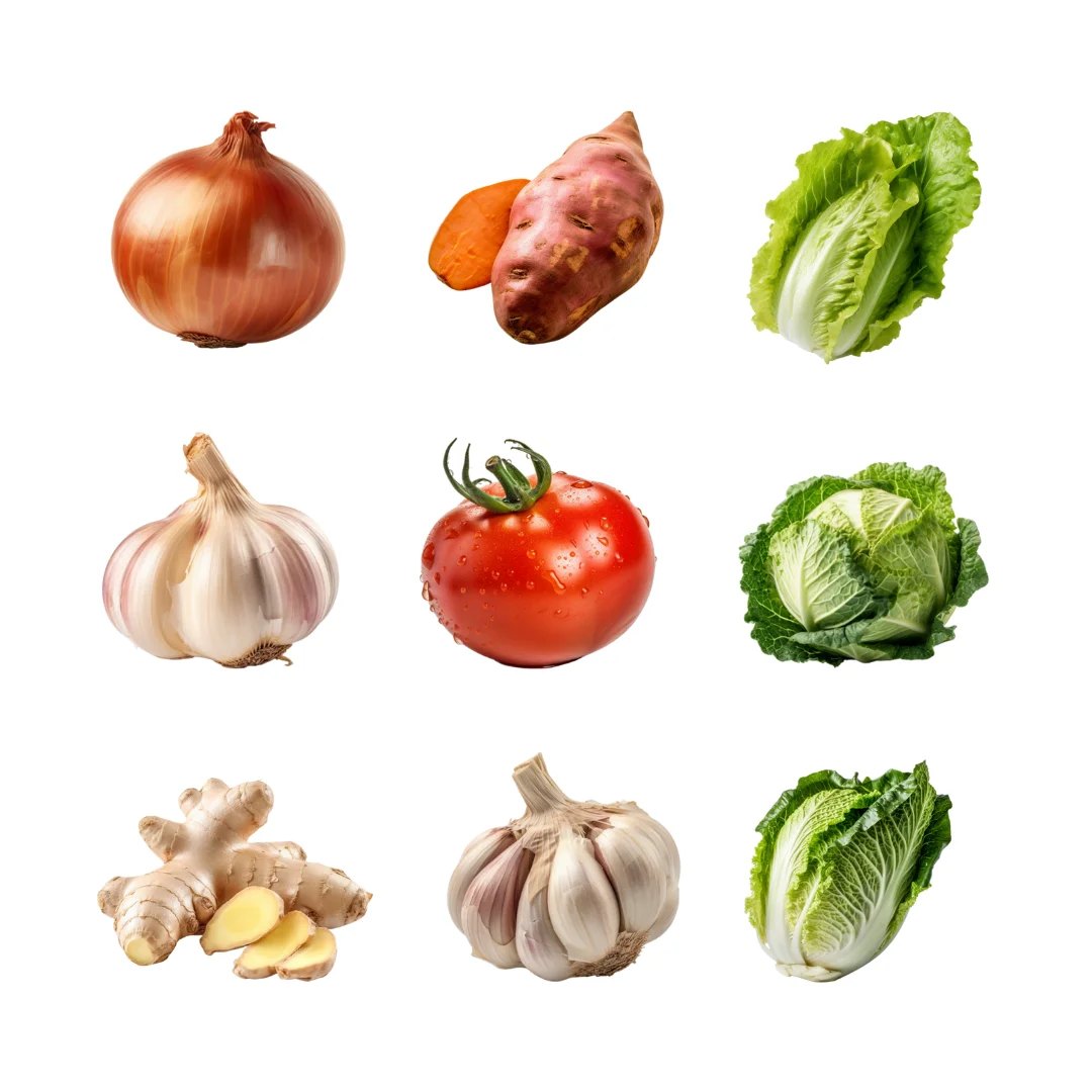 PNG素材分享 | 蔬菜照片 抠图素材