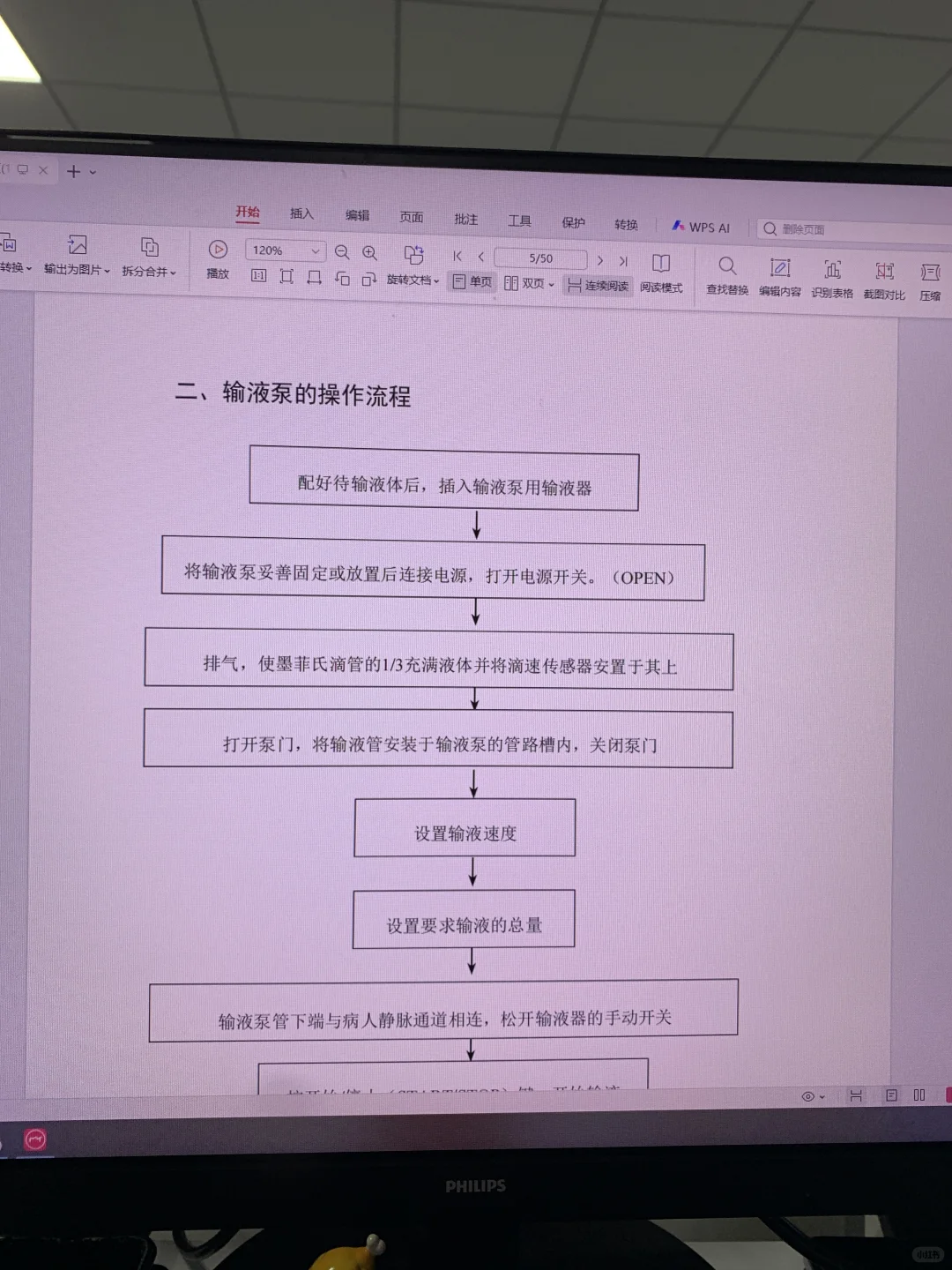 前任护士长给的各种仪器操作流程图太顶了！