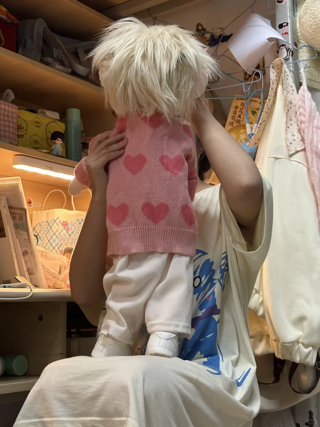 八小时手工做了个娃，室友嘎嘎喜欢