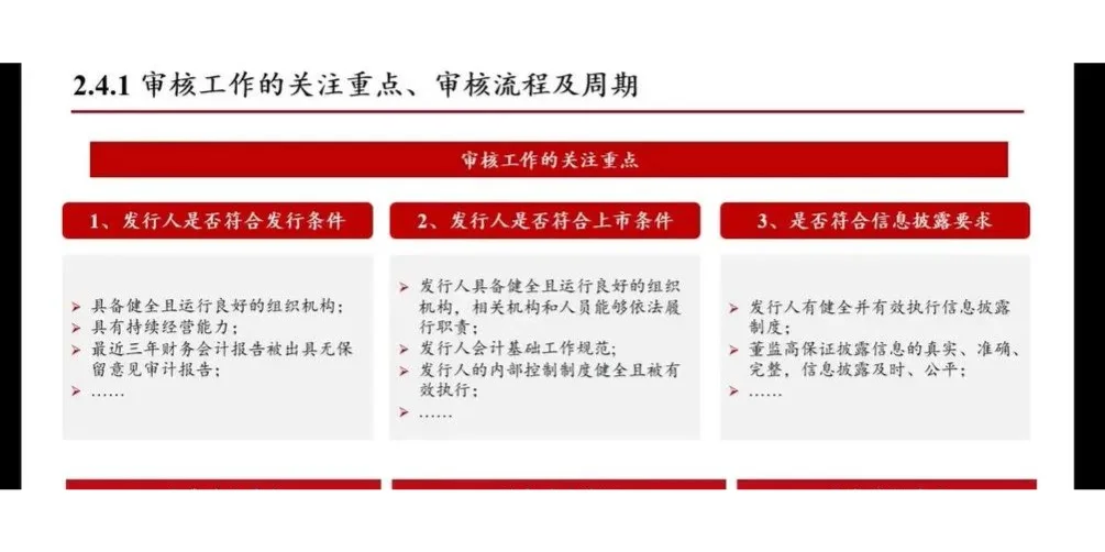 科技企业IPO上市全流程和关注要点内部材