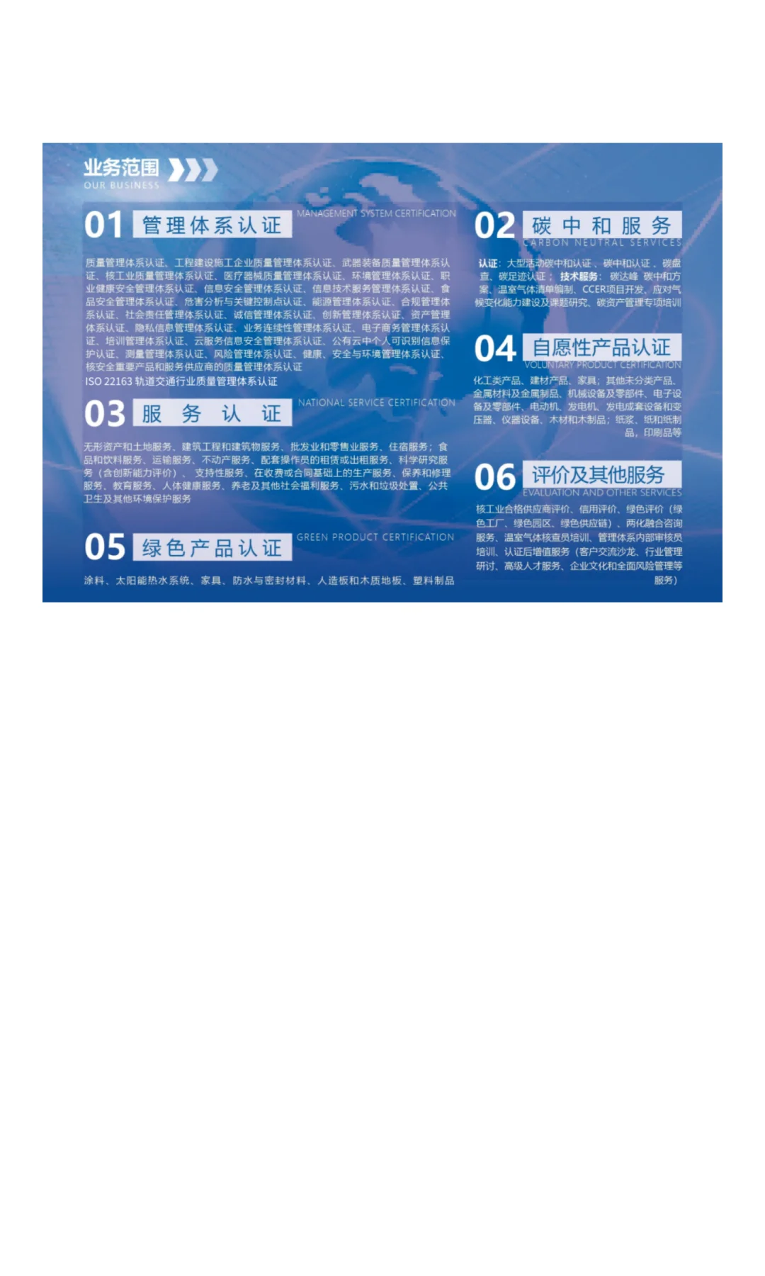 环境管理体系认证：响应《条例》的发展思路