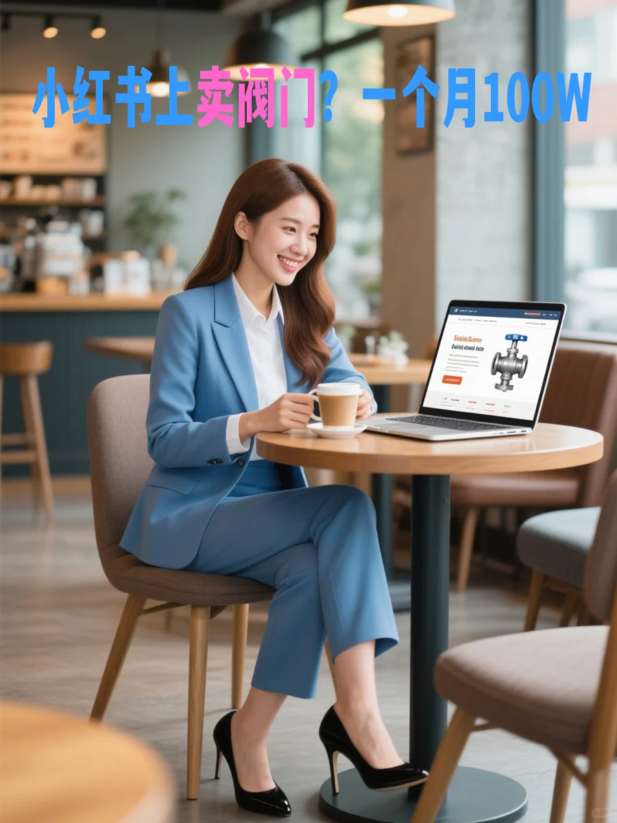 阀门厂破局小红书！月引30+精准询盘攻略