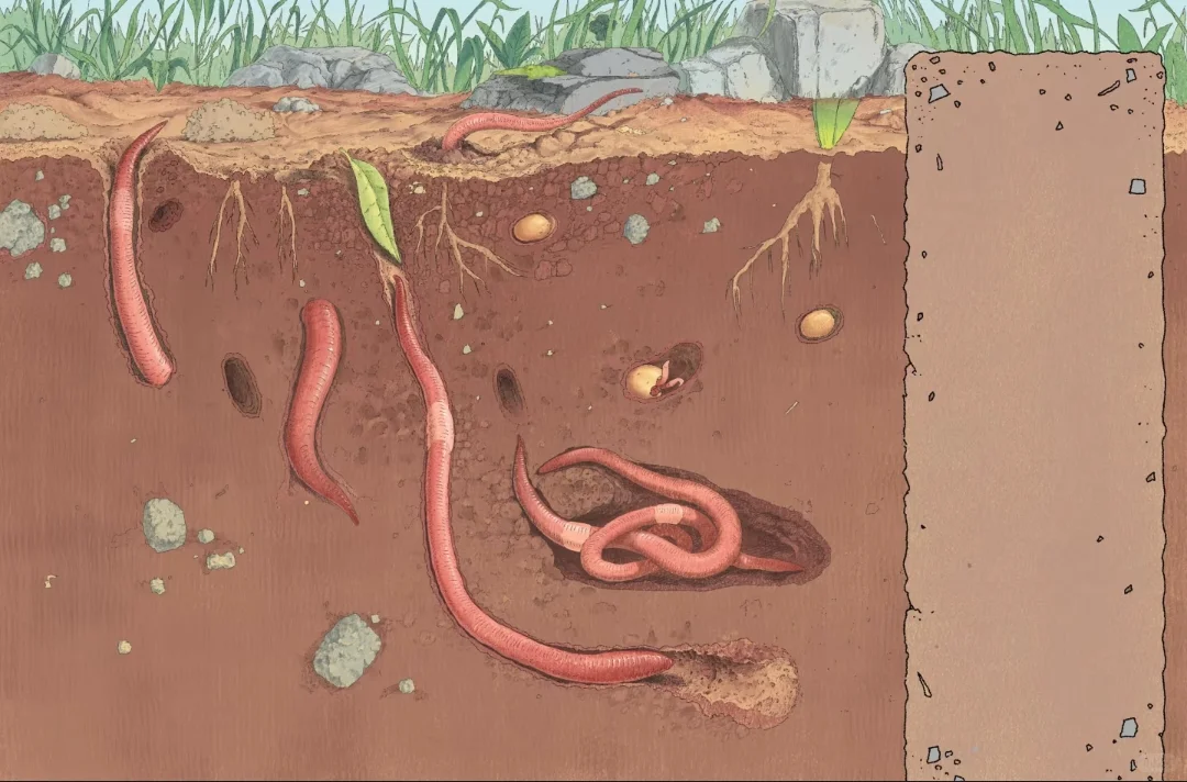 蚯蚓改善土壤