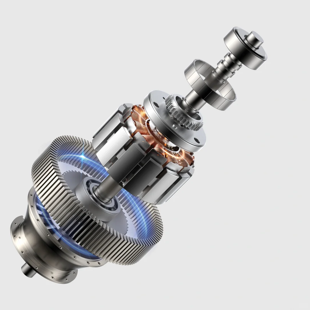 爆炸图,电机分解图