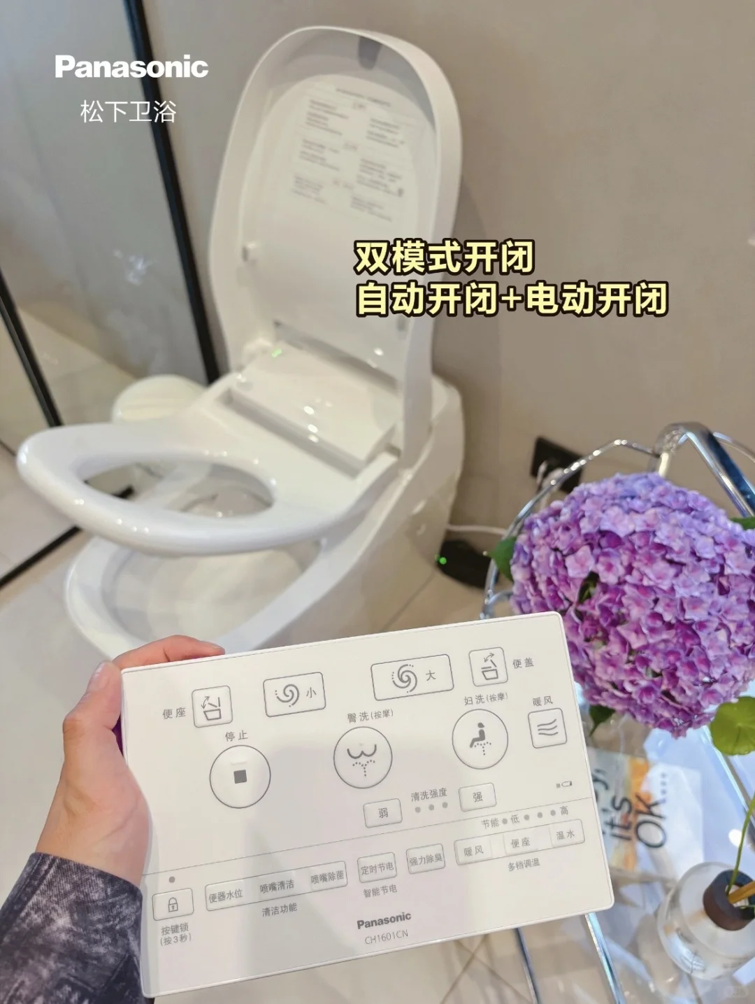 松下智能马桶S6，整机日本原装进口