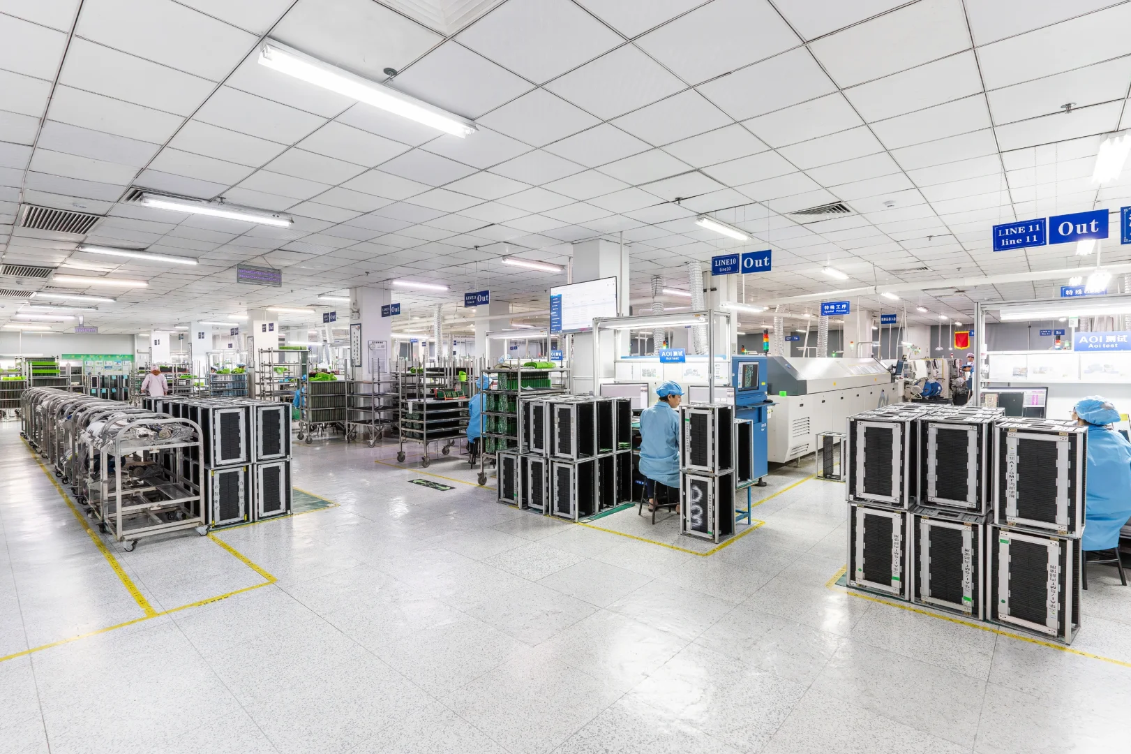 工厂机械实验室设备拍摄