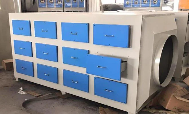 工业喷油废气处理的方法