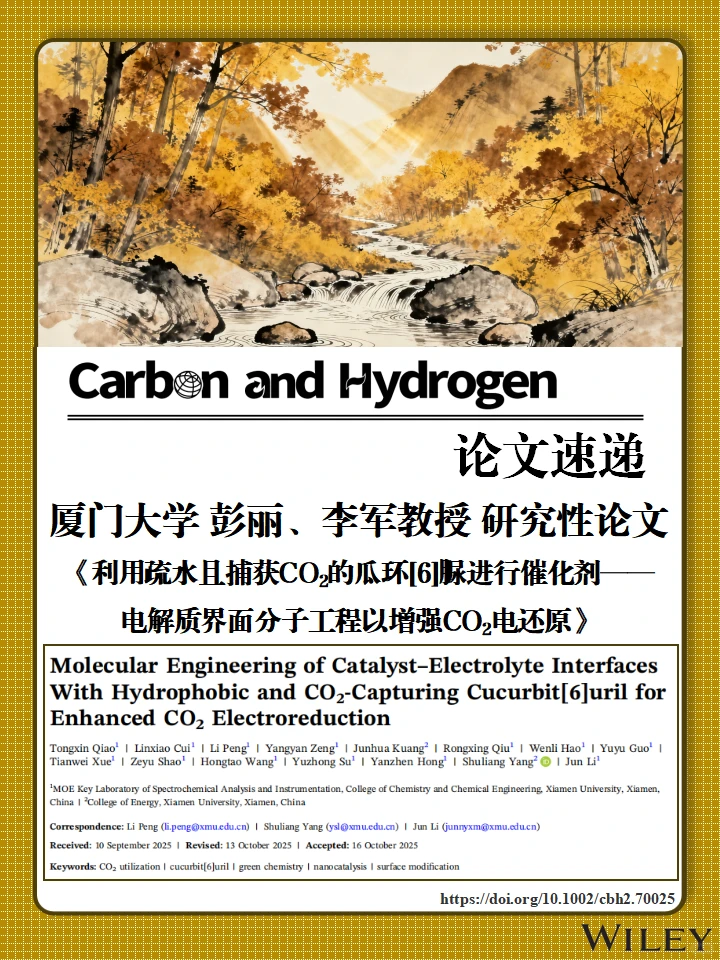 CO₂变CO效率达98.3%！?