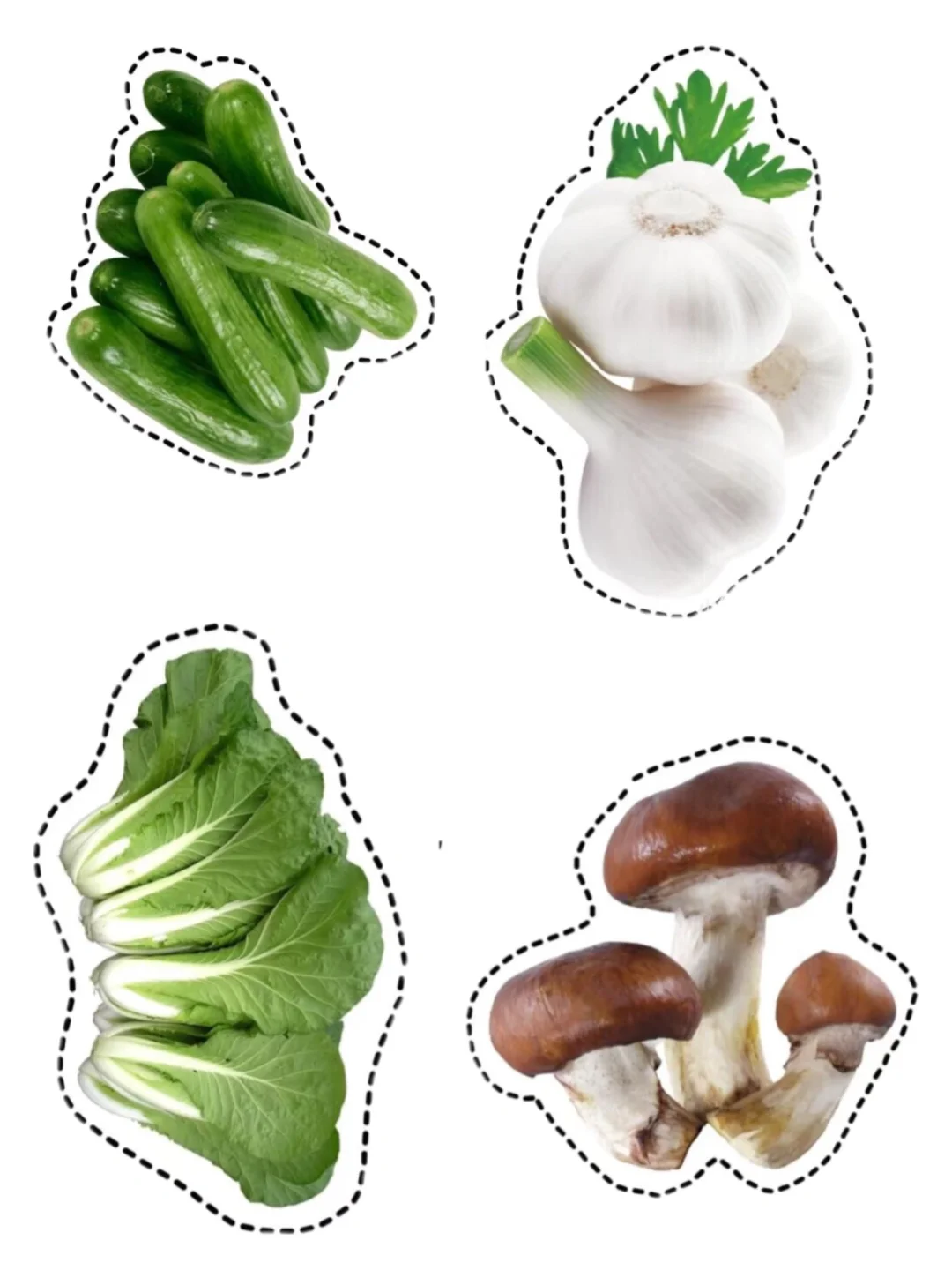 真实的蔬菜水果|均可打印（48种）