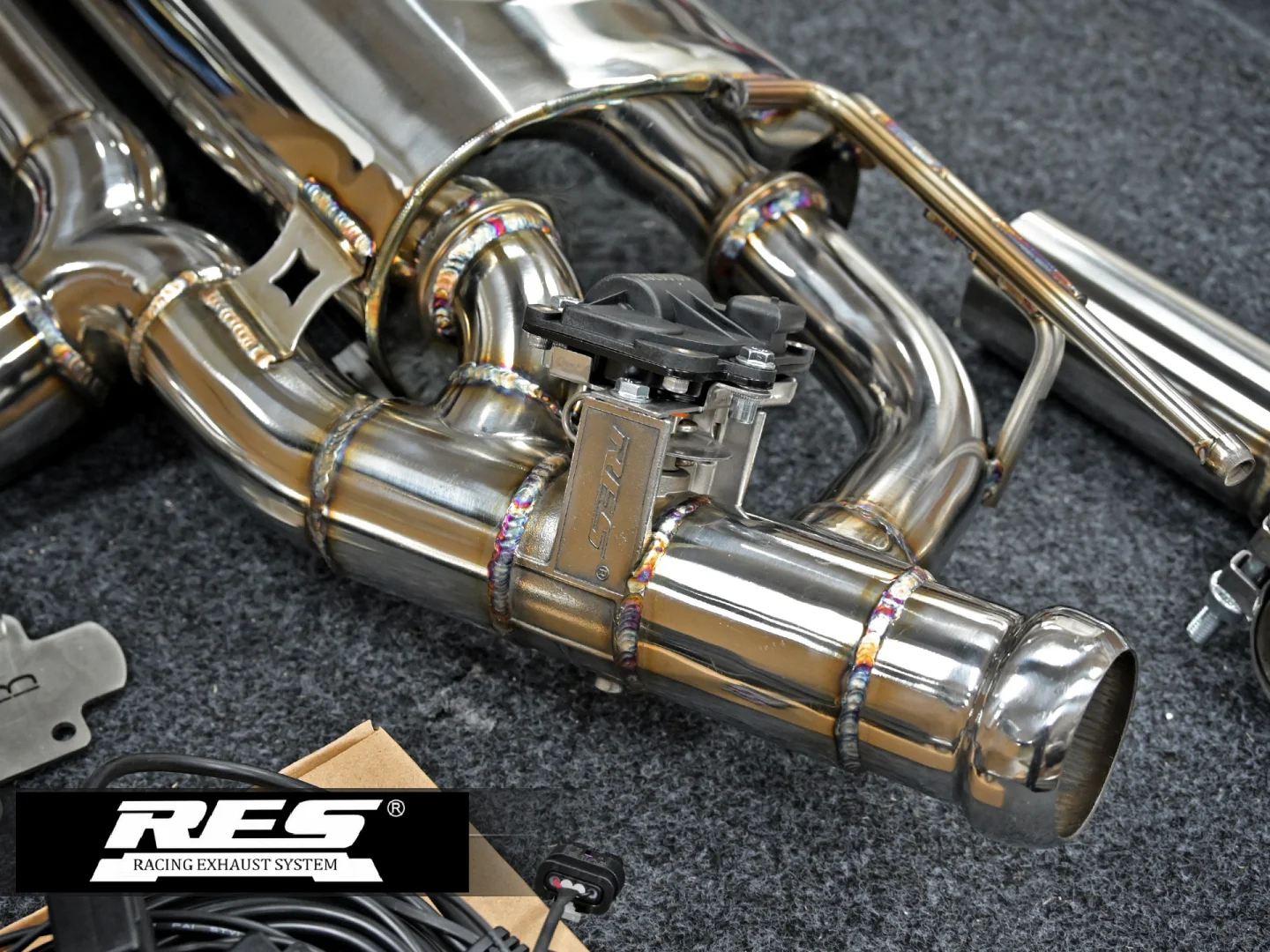 奔驰GLS450 W167 & RES智能阀门排气！