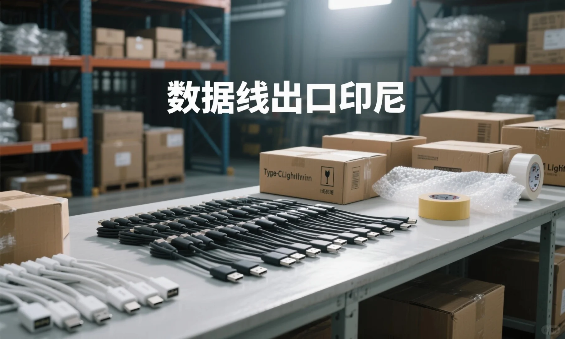 数据线出口印尼太稳了？