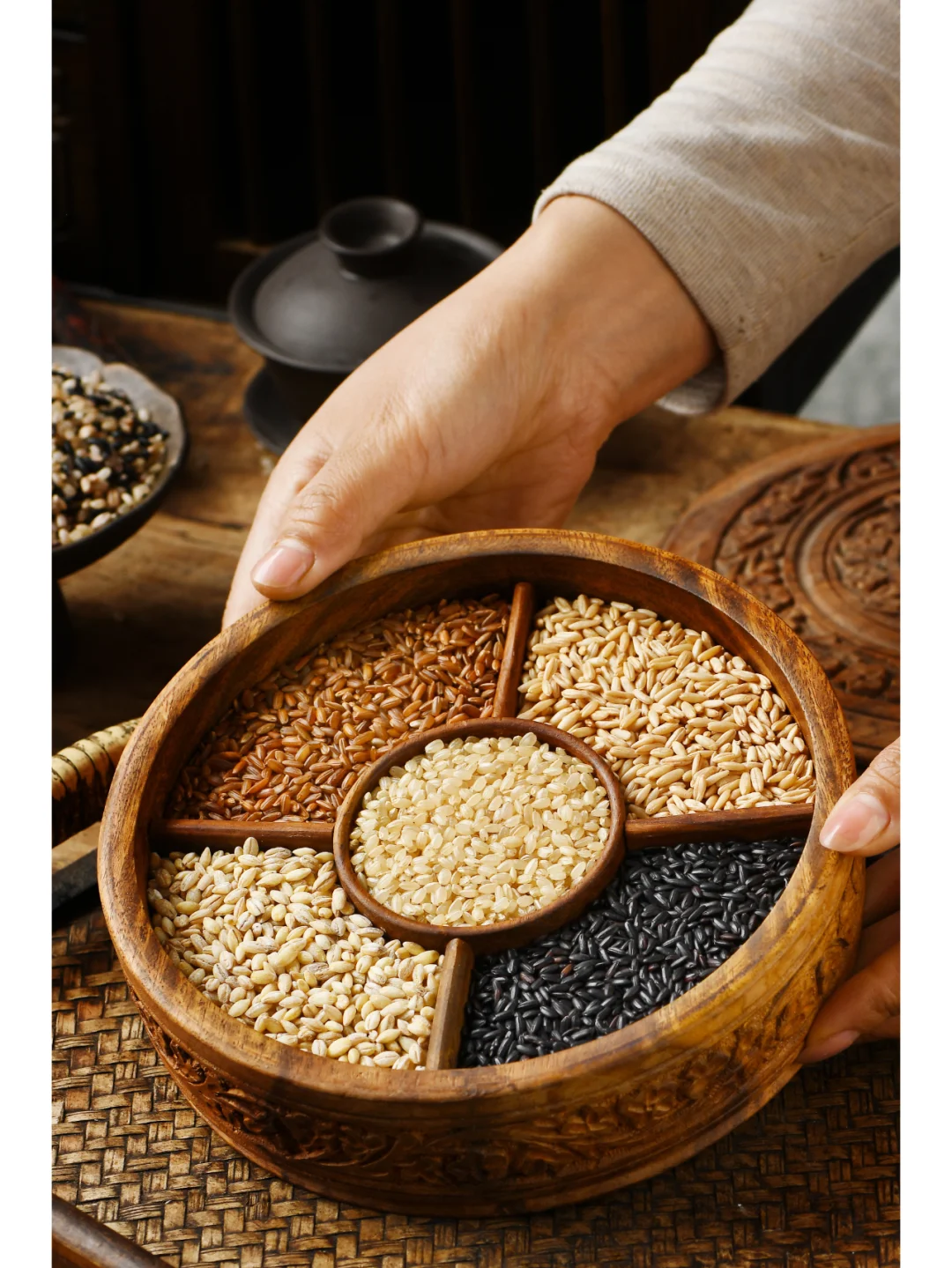 五色米拍摄 杂粮拍摄 喜欢古朴风的来拍照啦