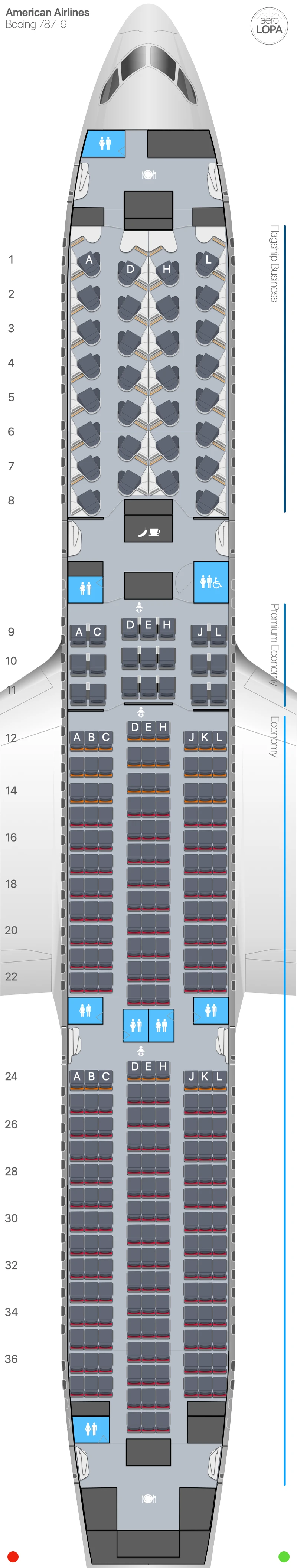 【原创】美国航空主力宽体机盘点