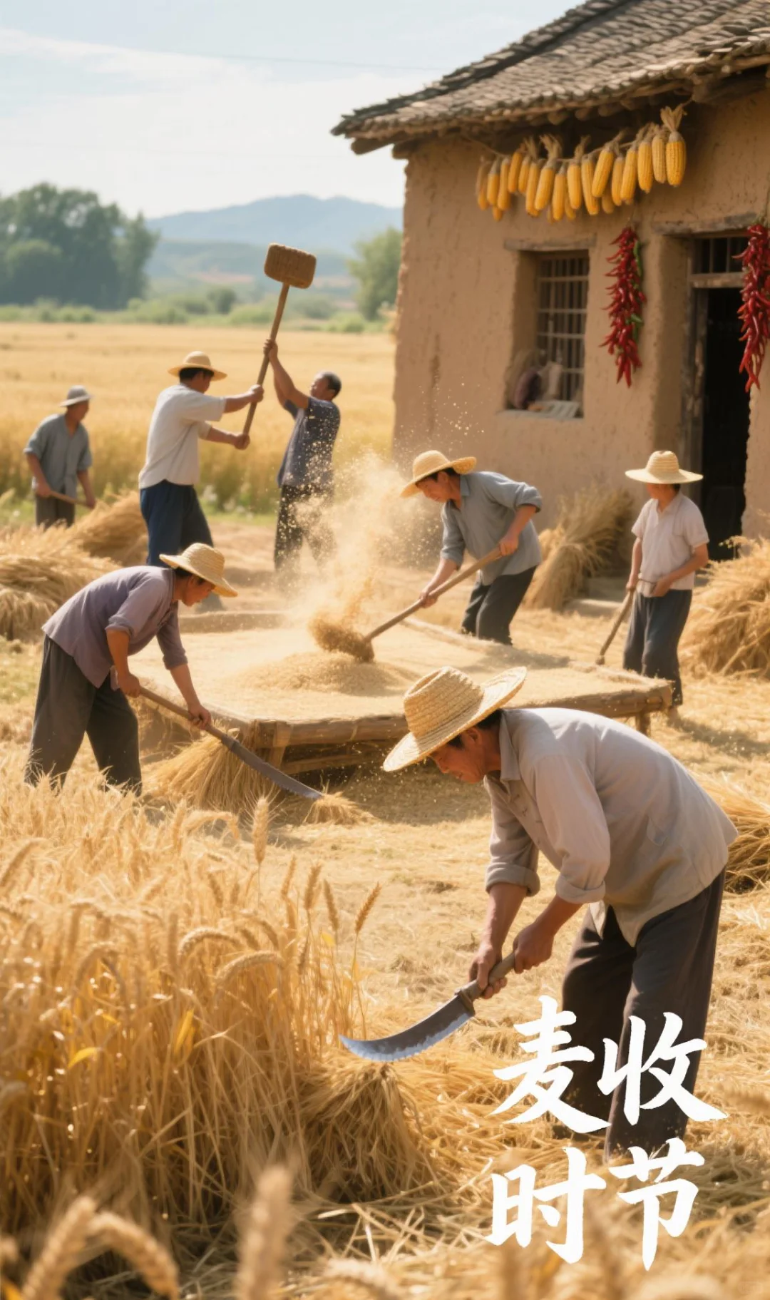粮食丰收是来之不易的 ?