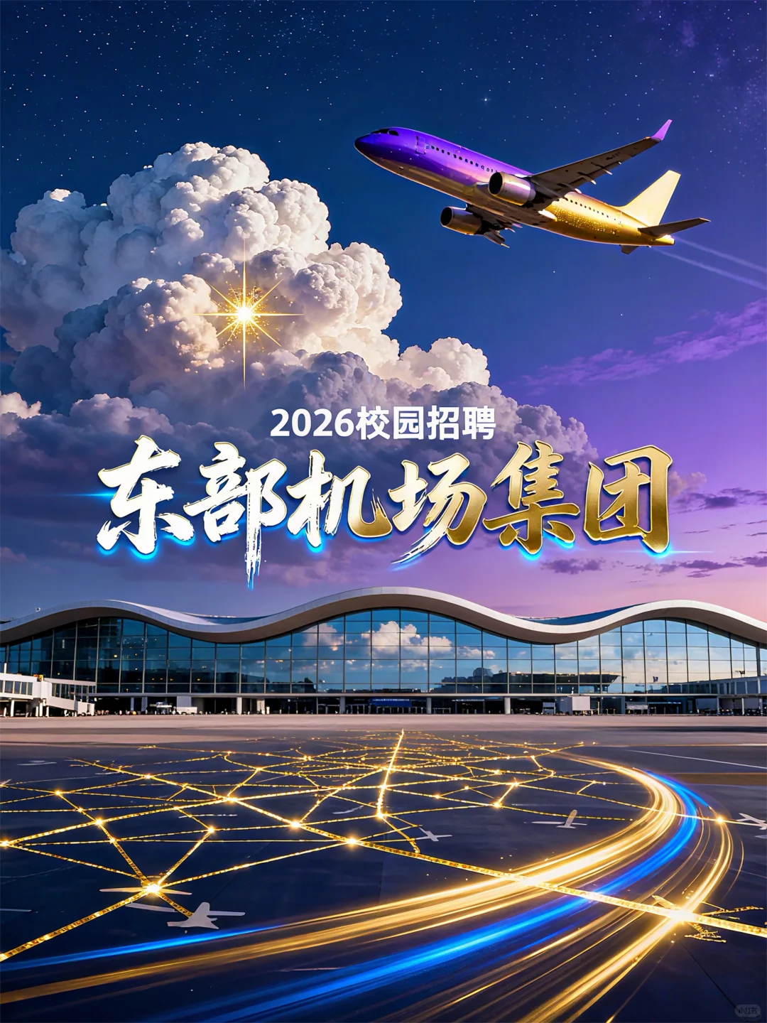 东部机场集团校招?7家机场任选
