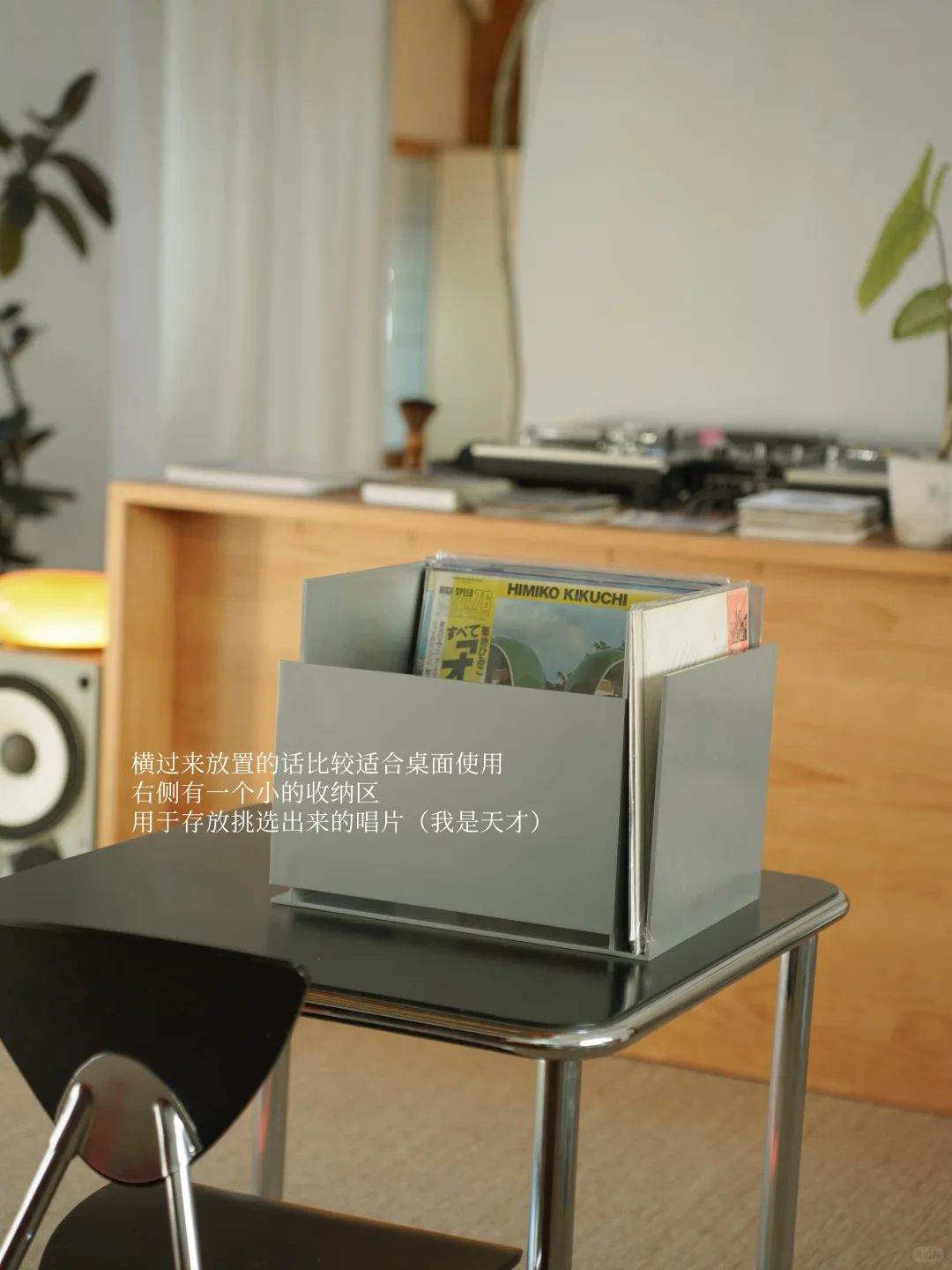 POV.你喜欢黑胶并且有个会点设计的wifie