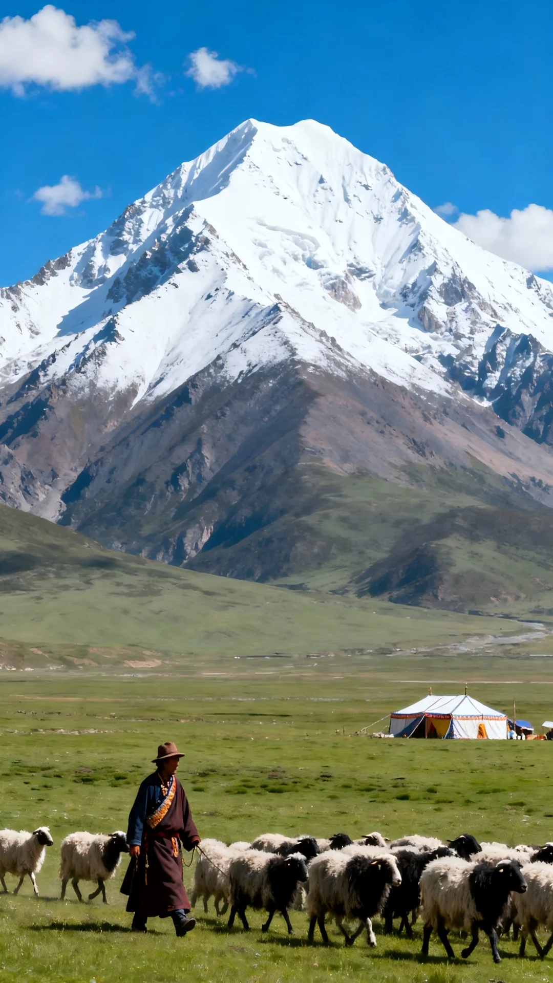 在手机里养一只青藏高原的藏系羊是啥体验？