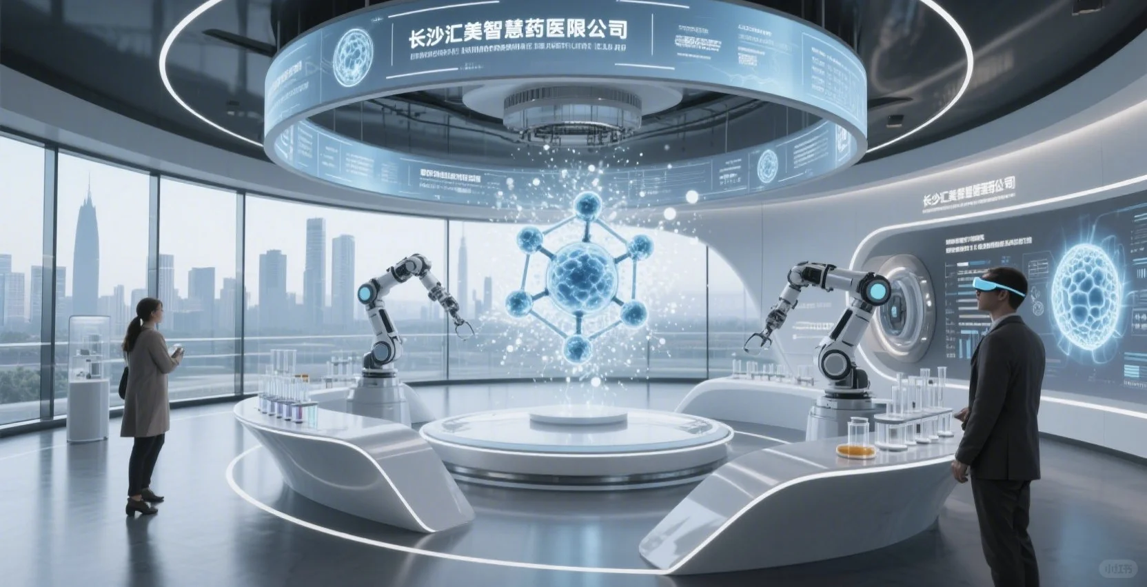 未来以来，智慧医疗展厅给你企业带来可视化