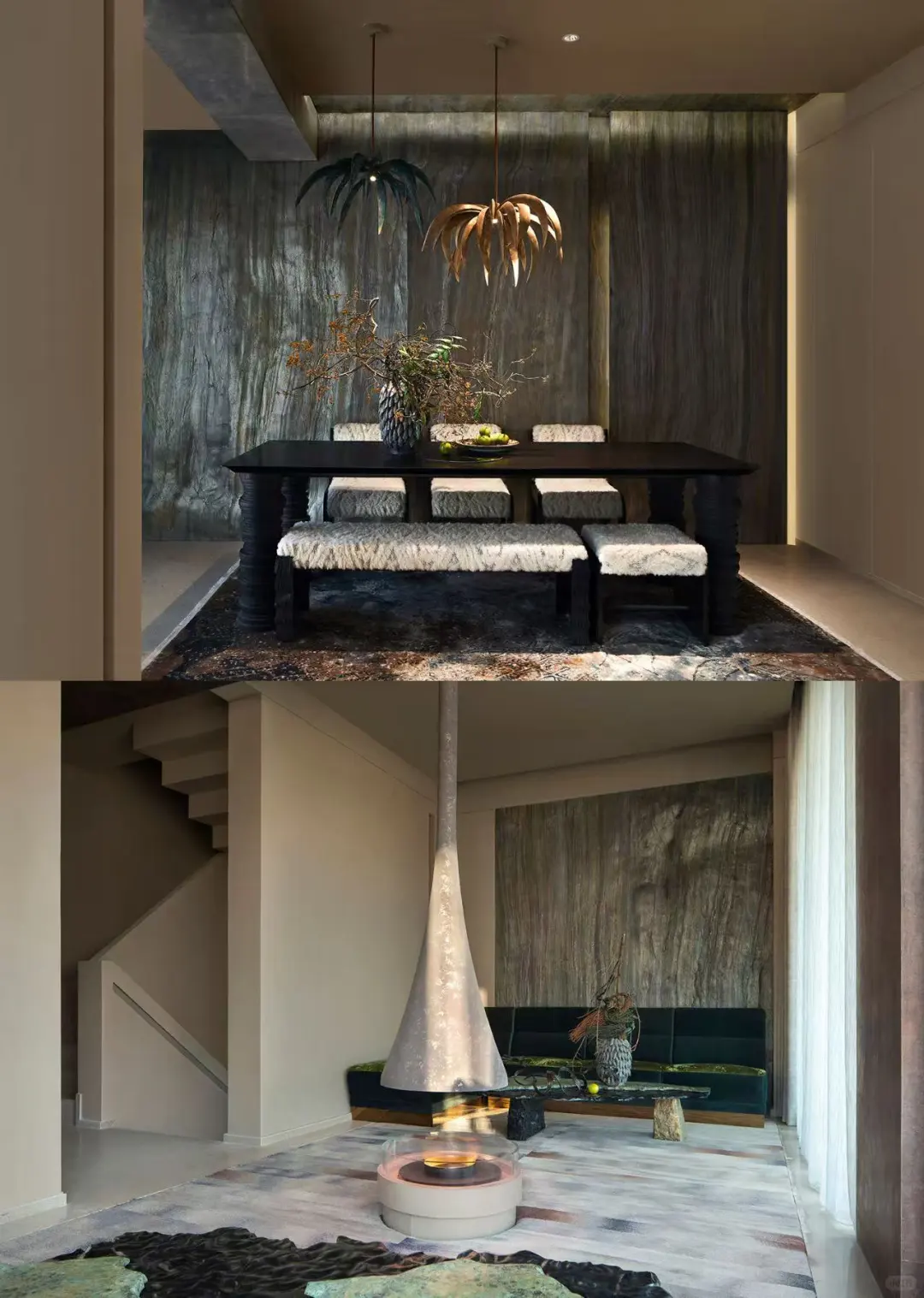 120㎡自然风与轻奢融合｜艺术化家居新定义