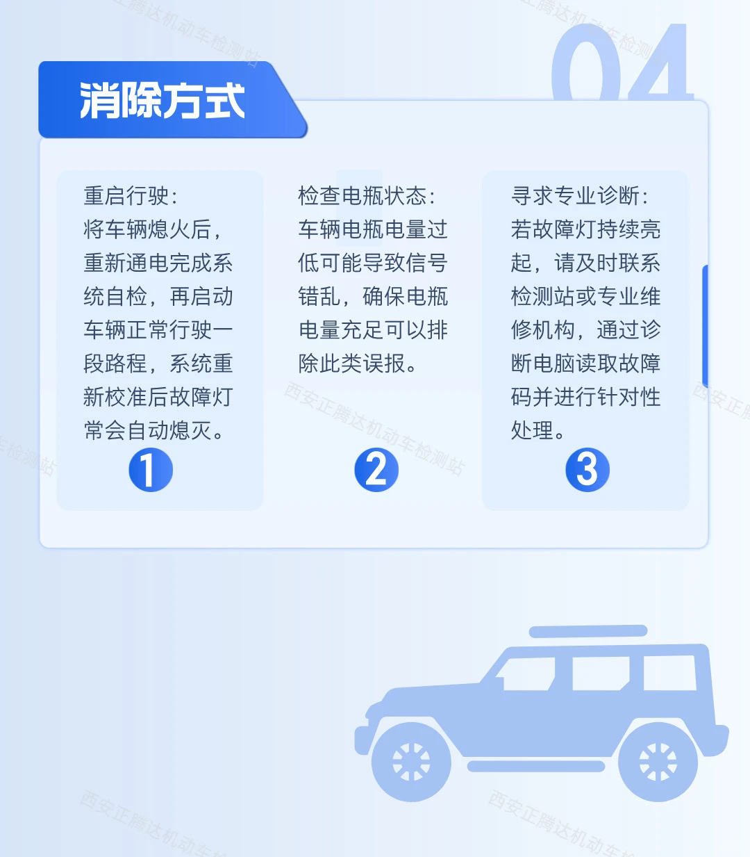 车辆年检后故障灯亮起？是怎么回事？