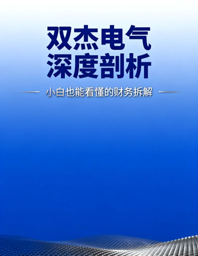 详解双杰电气，小白也能看懂