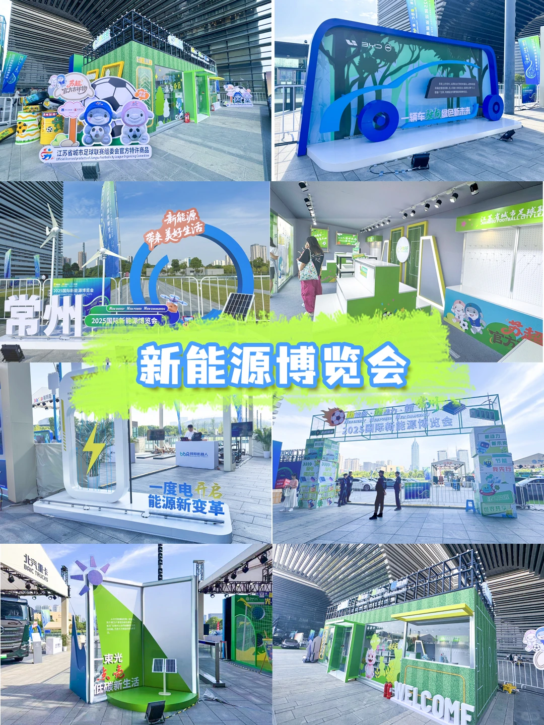 可不可以带我逛新能源博览会！