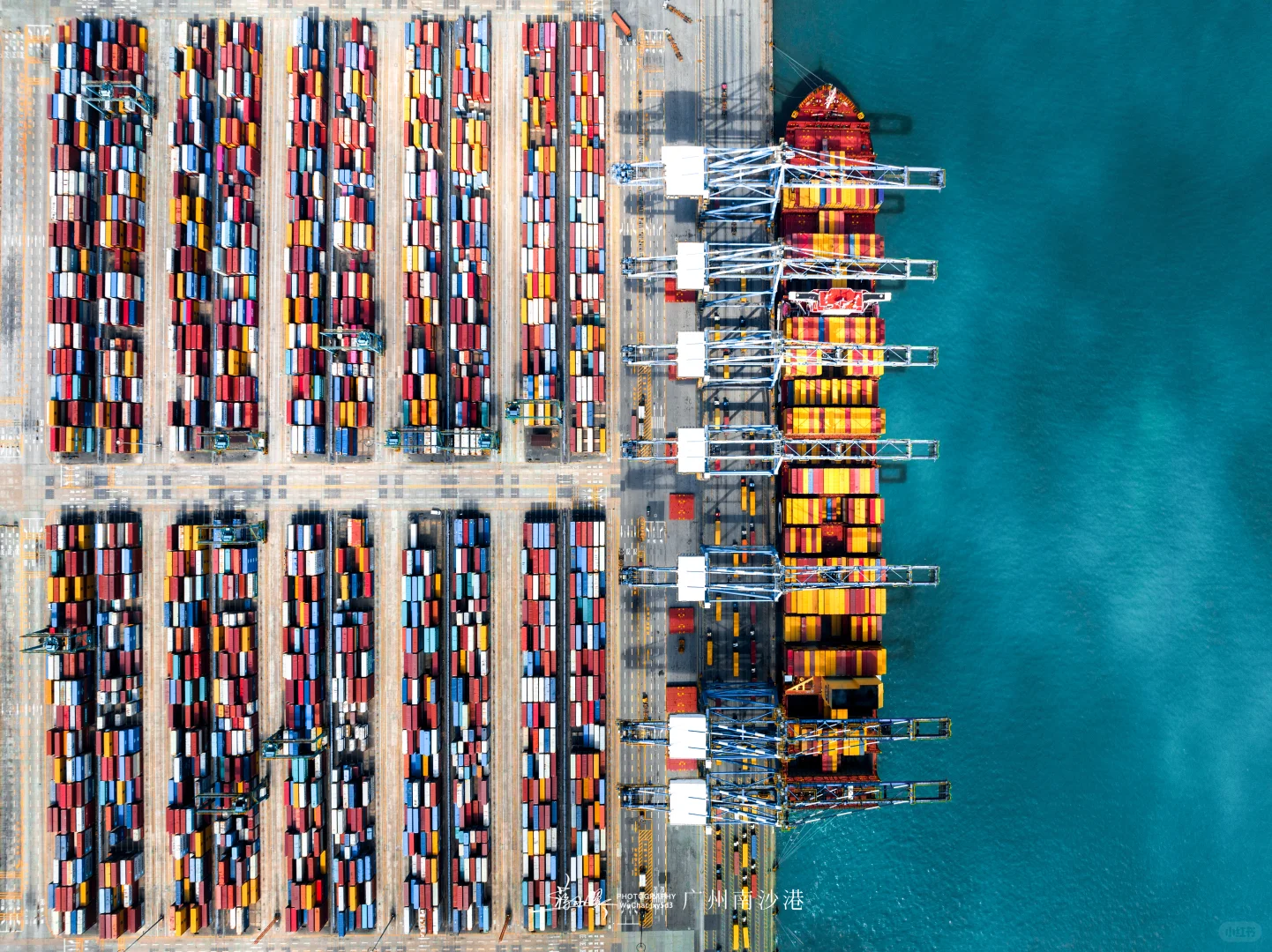 ?被上帝视角下的大湾区超级大港震撼了