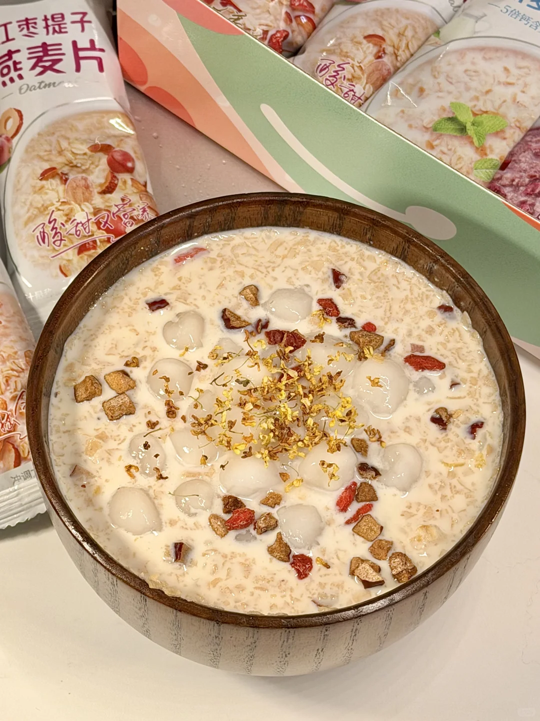 所有人谨记燕麦这个吃法！！真的好吃s了！！！