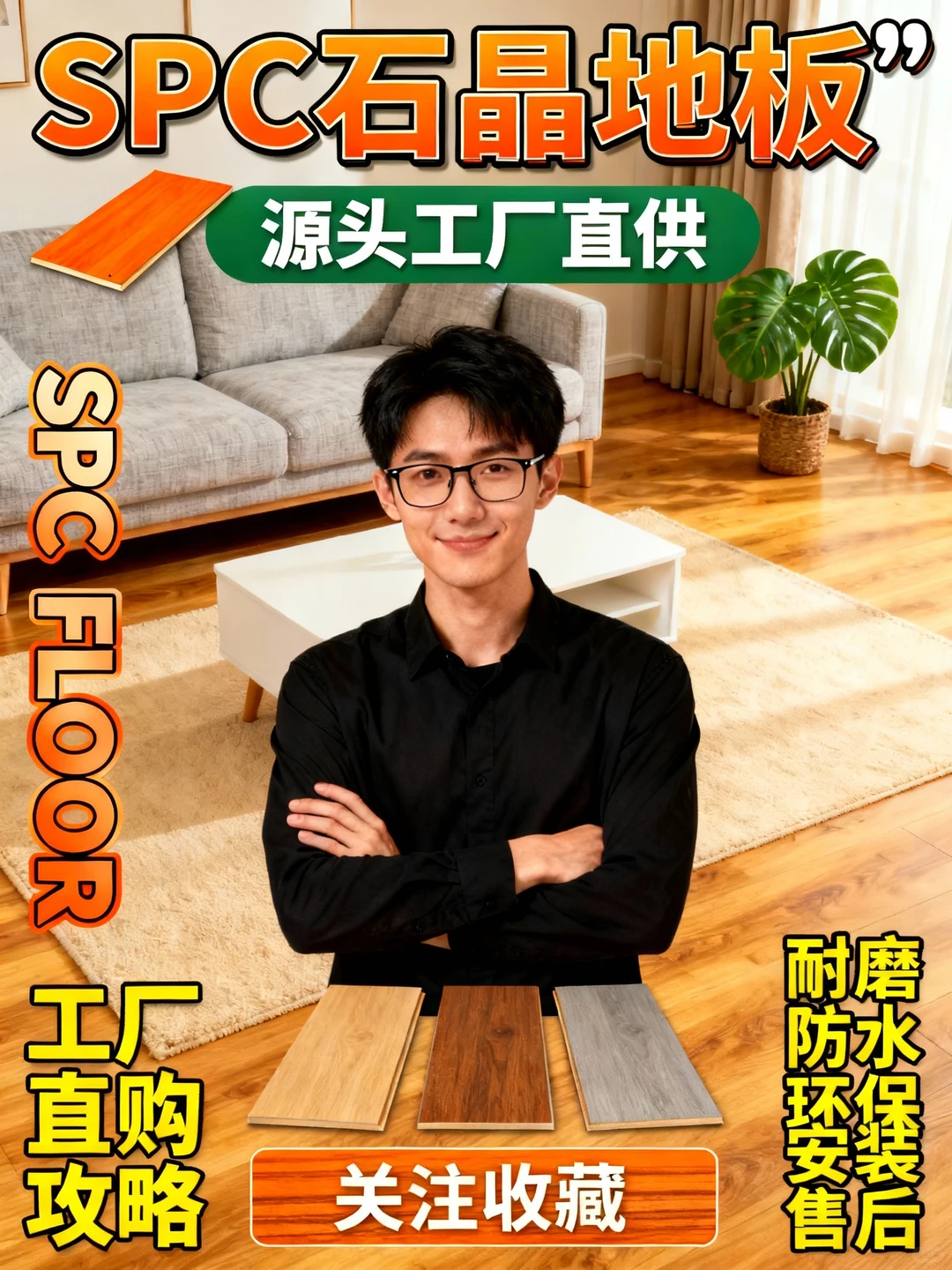 安粒SPC 高端石晶地板 | 绿色建材引领者