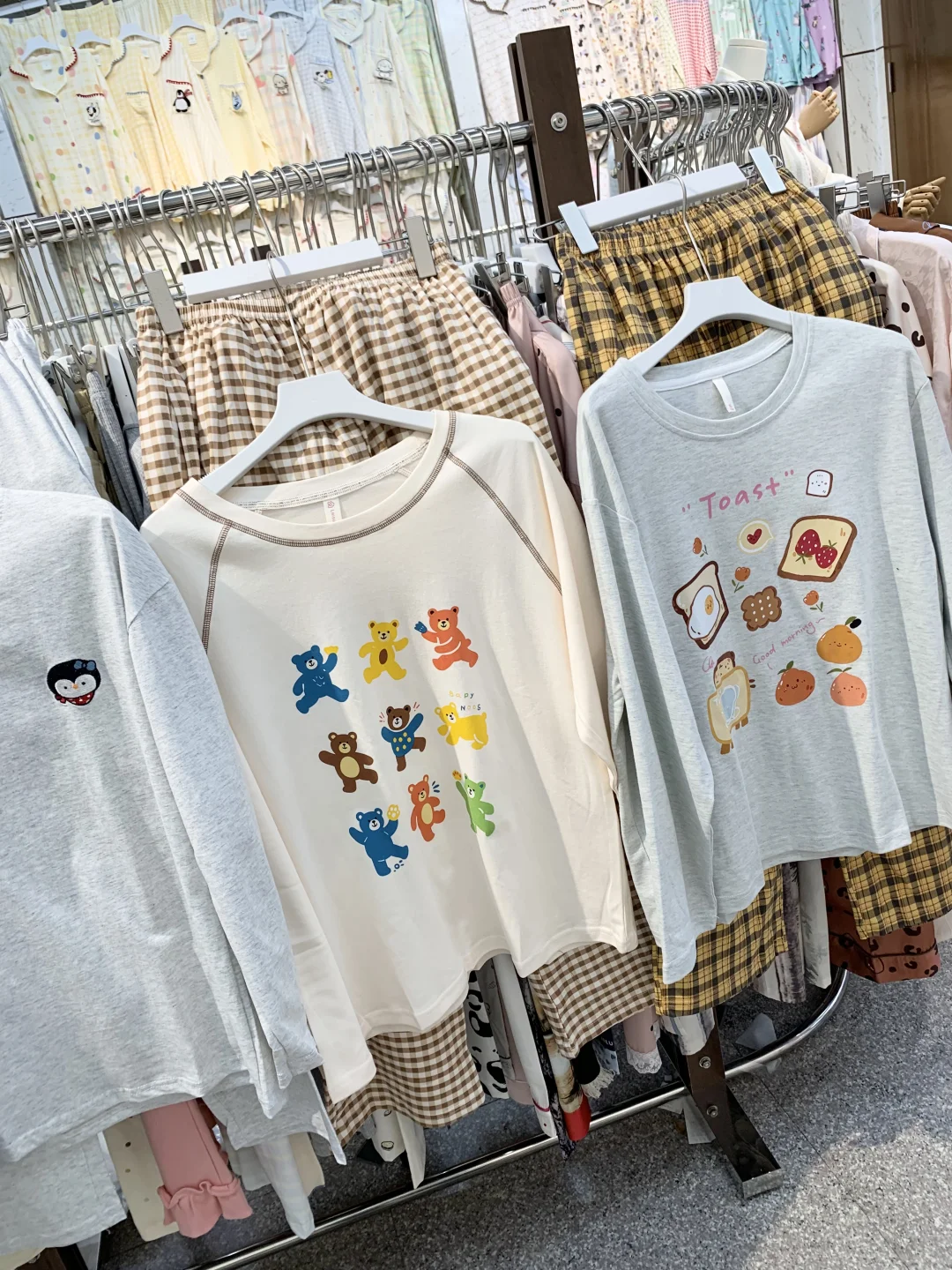 ☁️ins风纯棉家居服～真的好可爱呀～档口分享