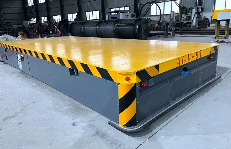 AGV电动平车的特点及应用领域