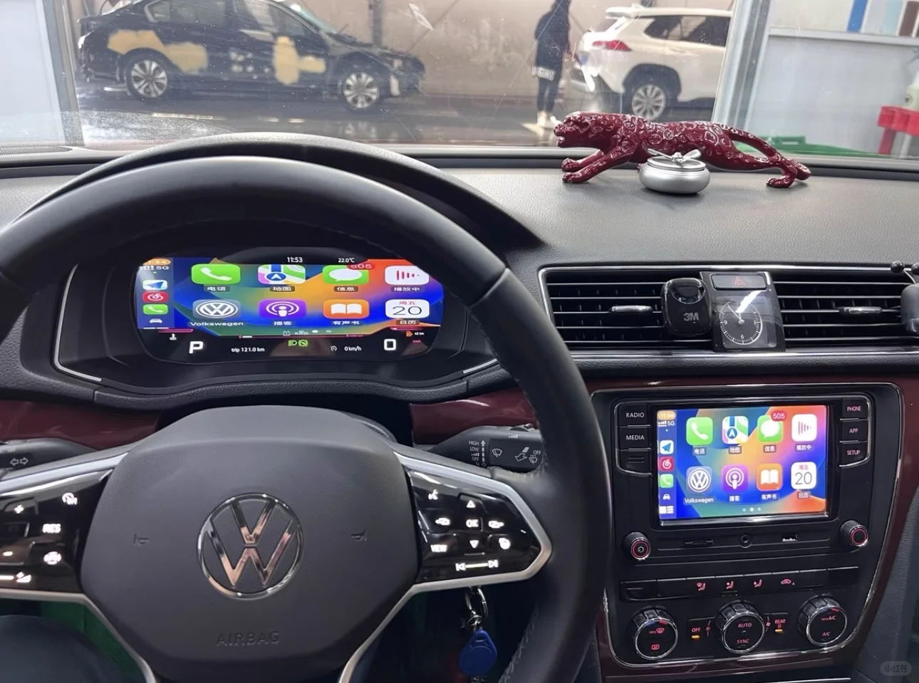 大众原厂液晶仪表